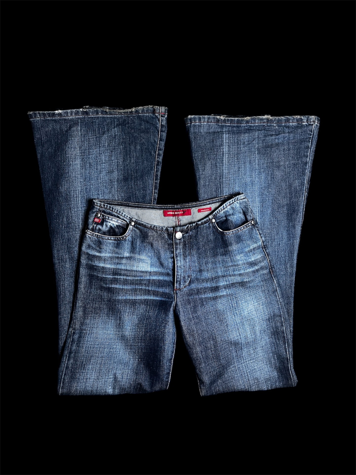 Miss Sixty Extra Flare Lowrise Jeans #6944