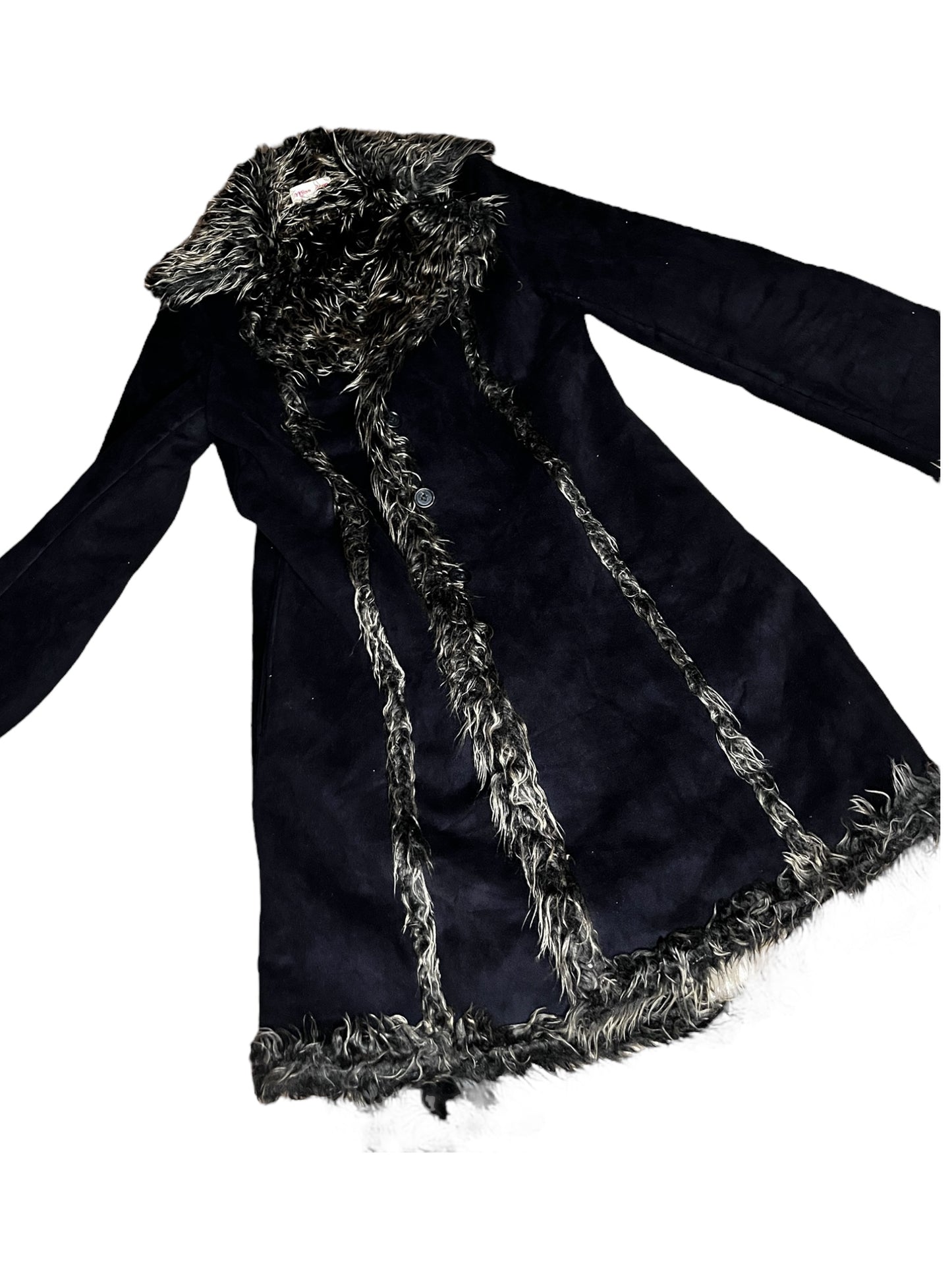 Warm Afghan Coat #7323