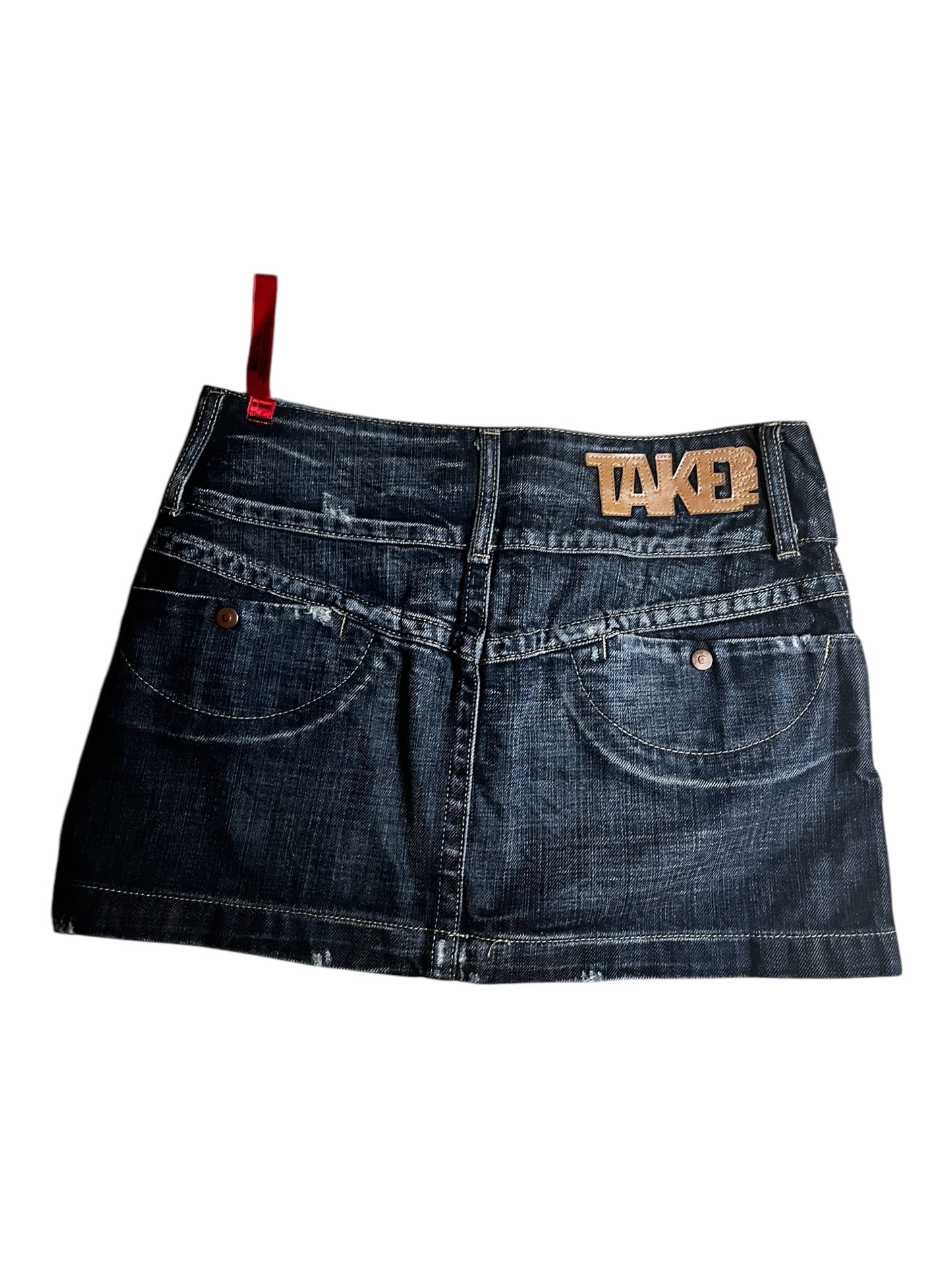 Mini Denim Skirt #8036