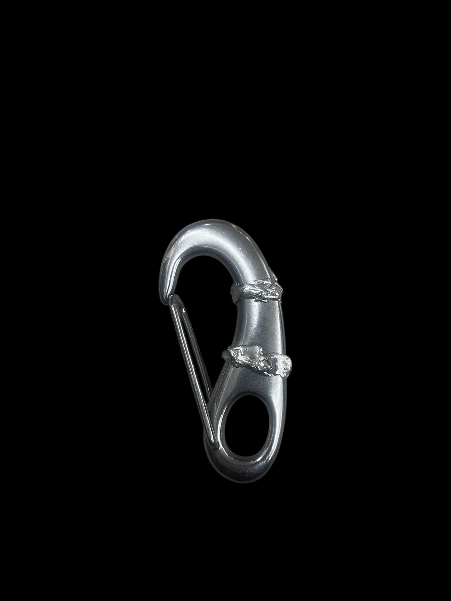 Silver Carabiner Pendant #10770