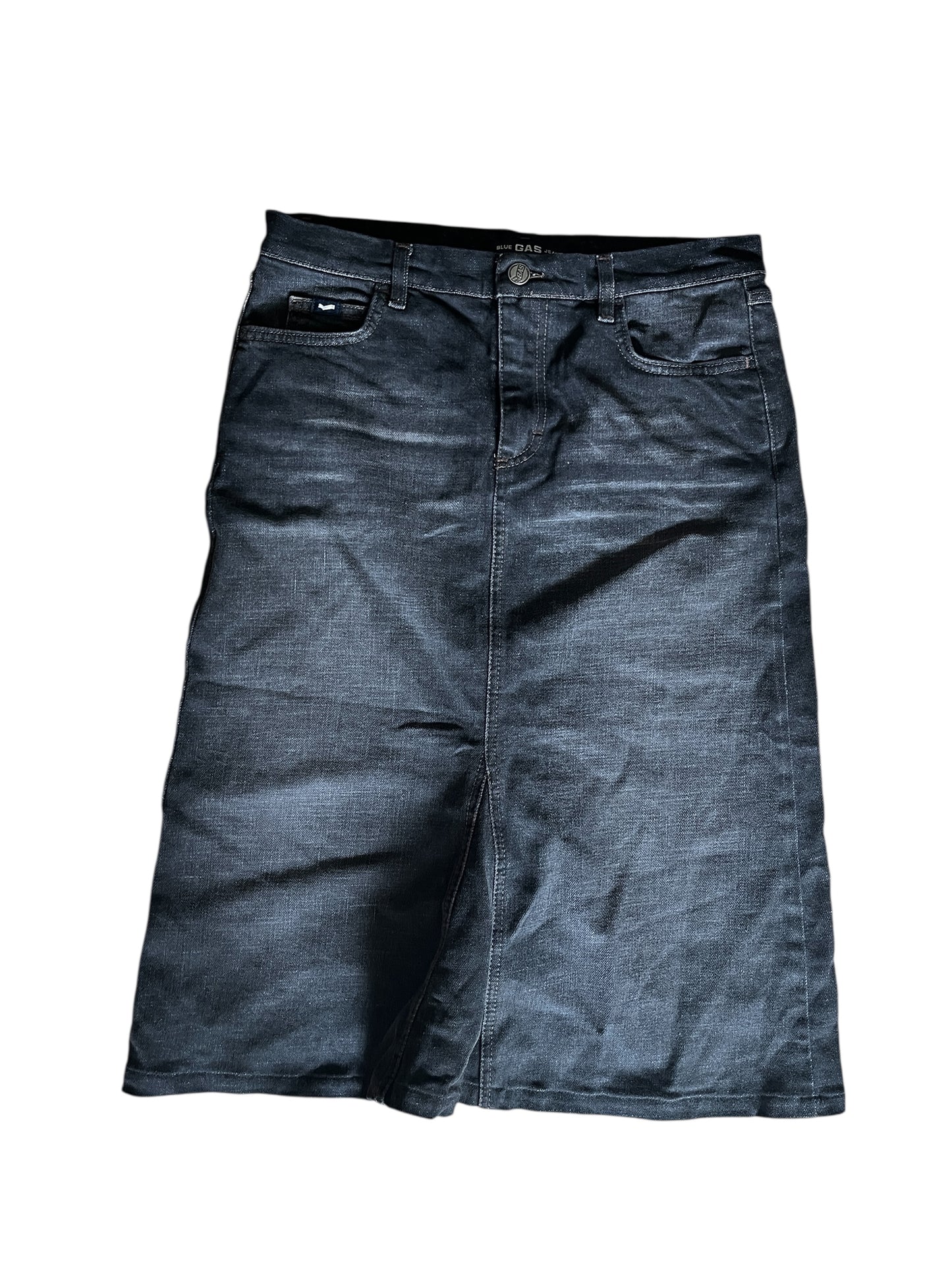 Denim Skirt M #8632