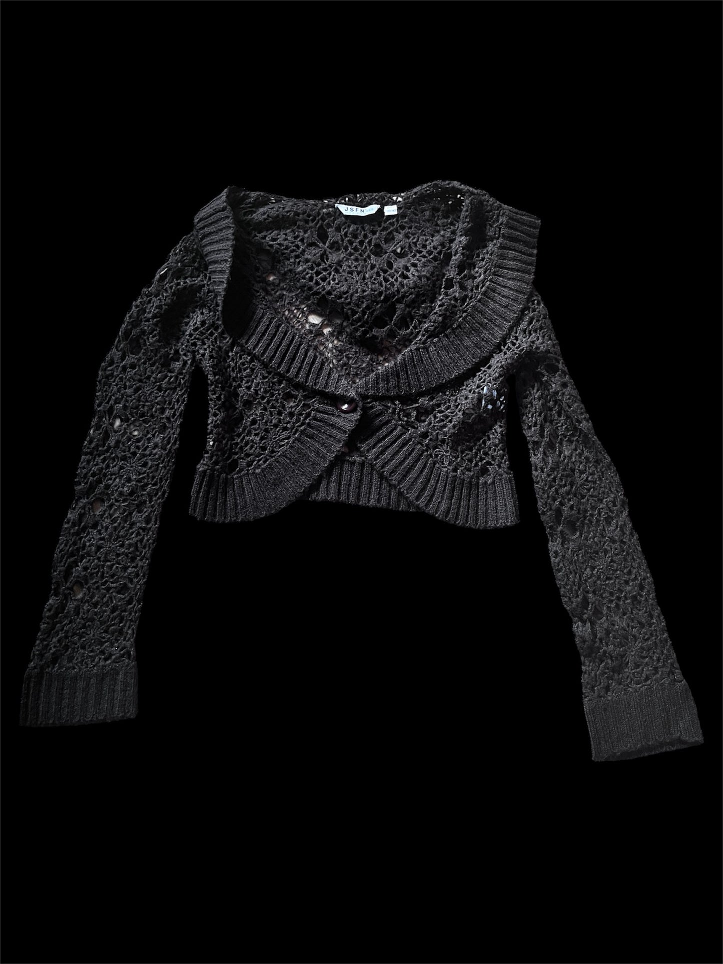 Vintage Crochet Cardigan #6109