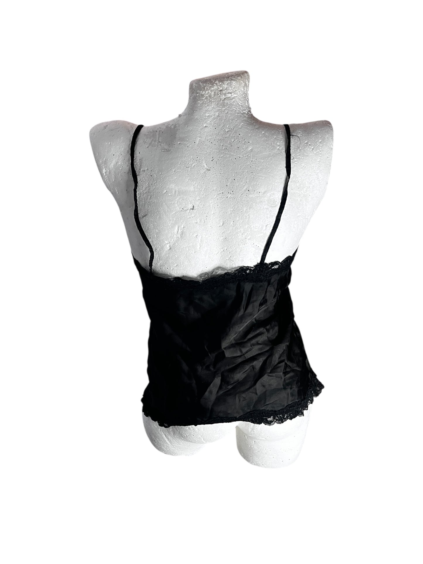 Black Lace Trim Camisole #9210