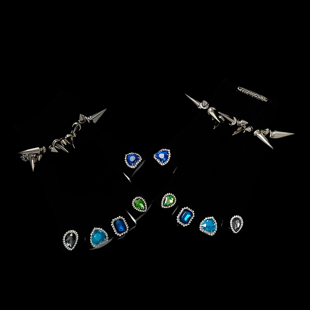 Cashmere 4-in-1 original hand-sewn gloves <2 colors> 666999 #2982