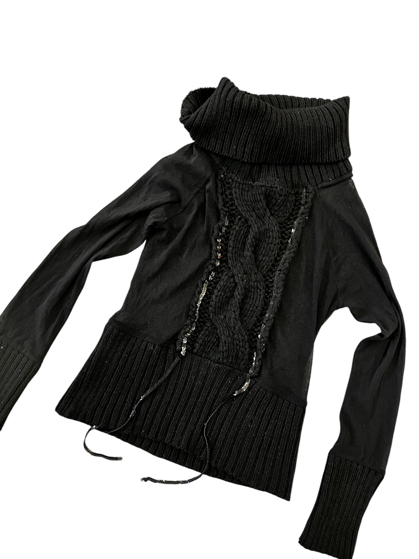 Sendro Ferrone Wool & Mesh Jumper #6769