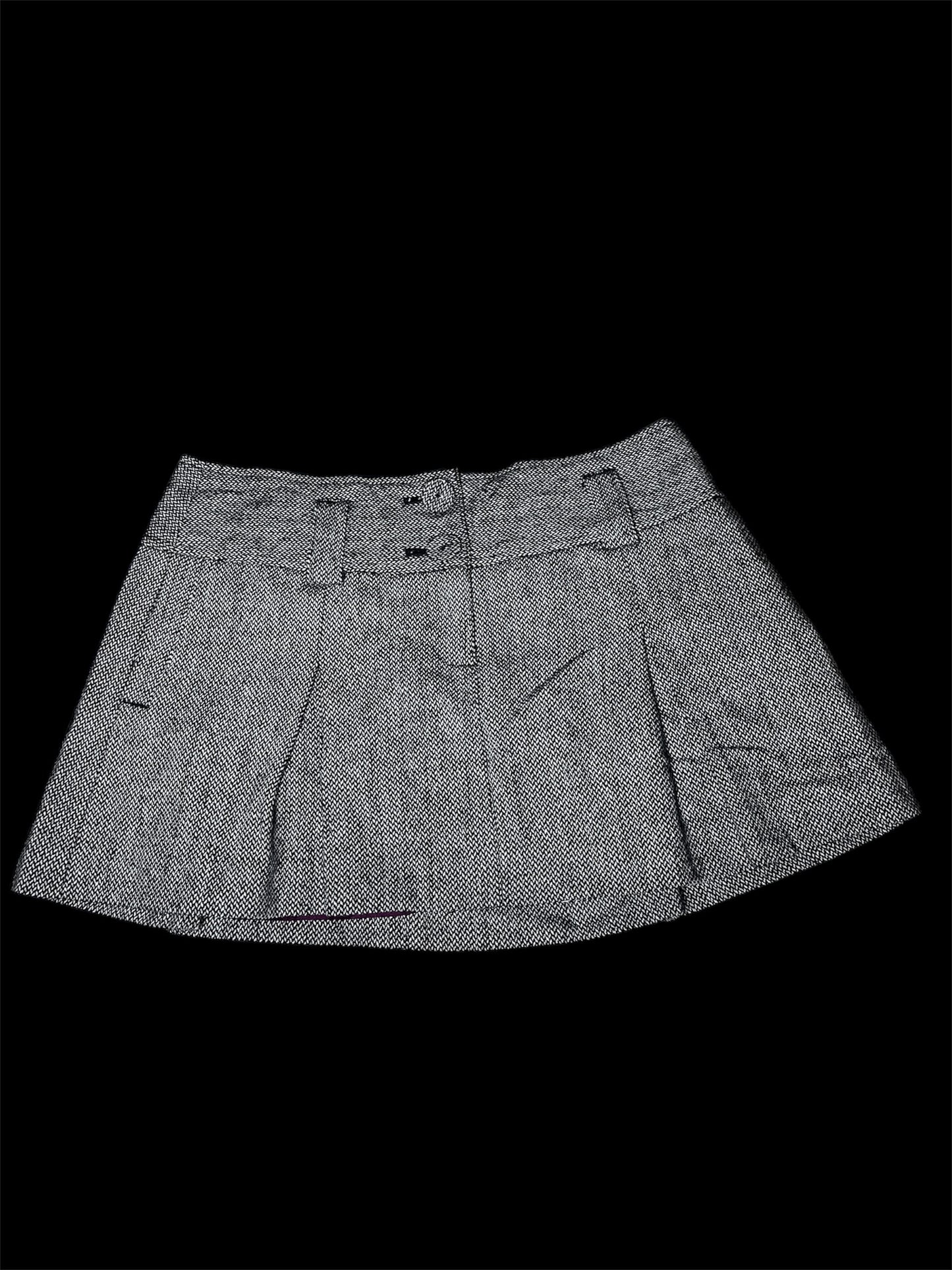 Wool Mini Skirt #6147
