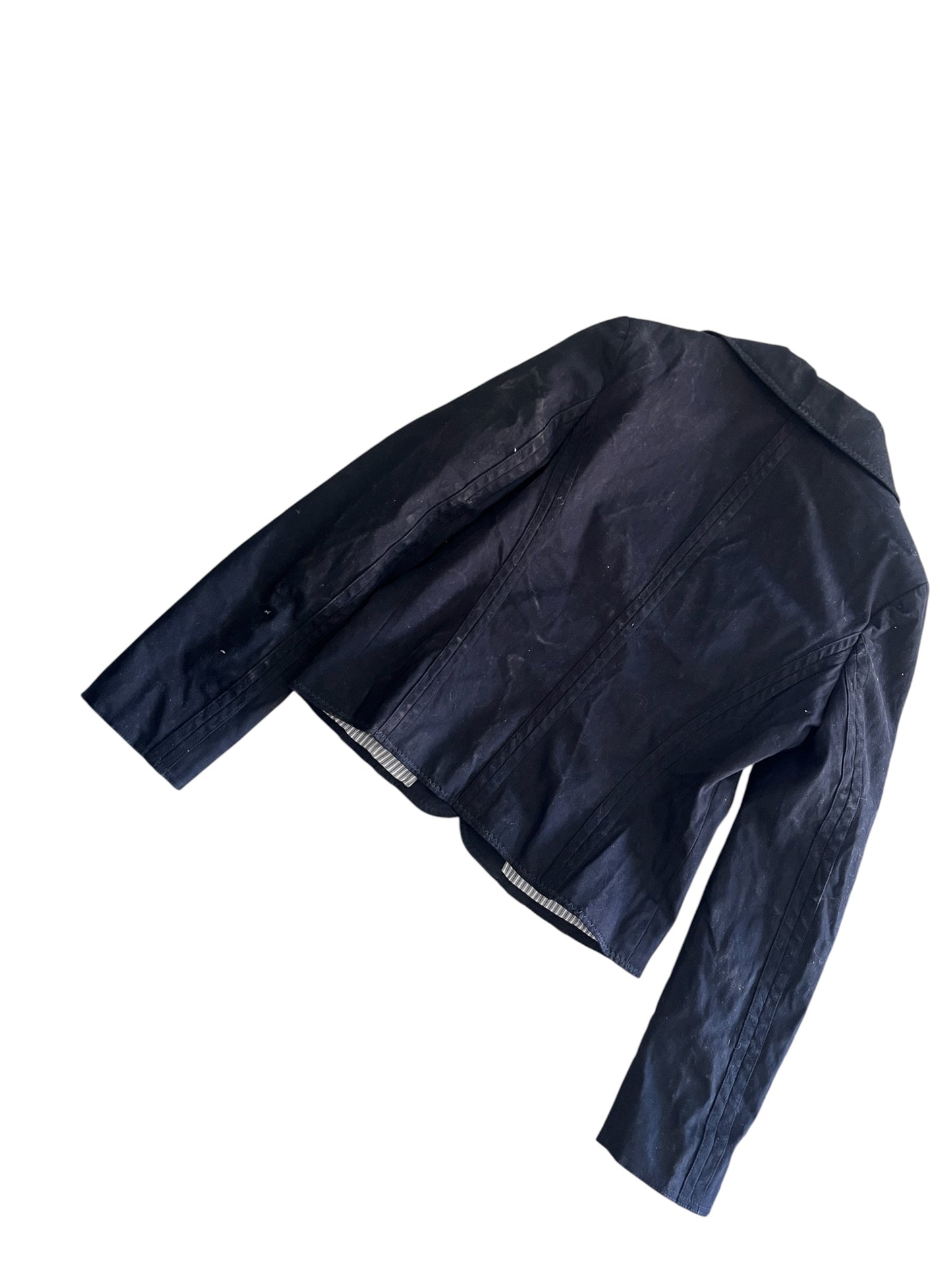 Calvin Klein Fitted Cotton Blazer #12388