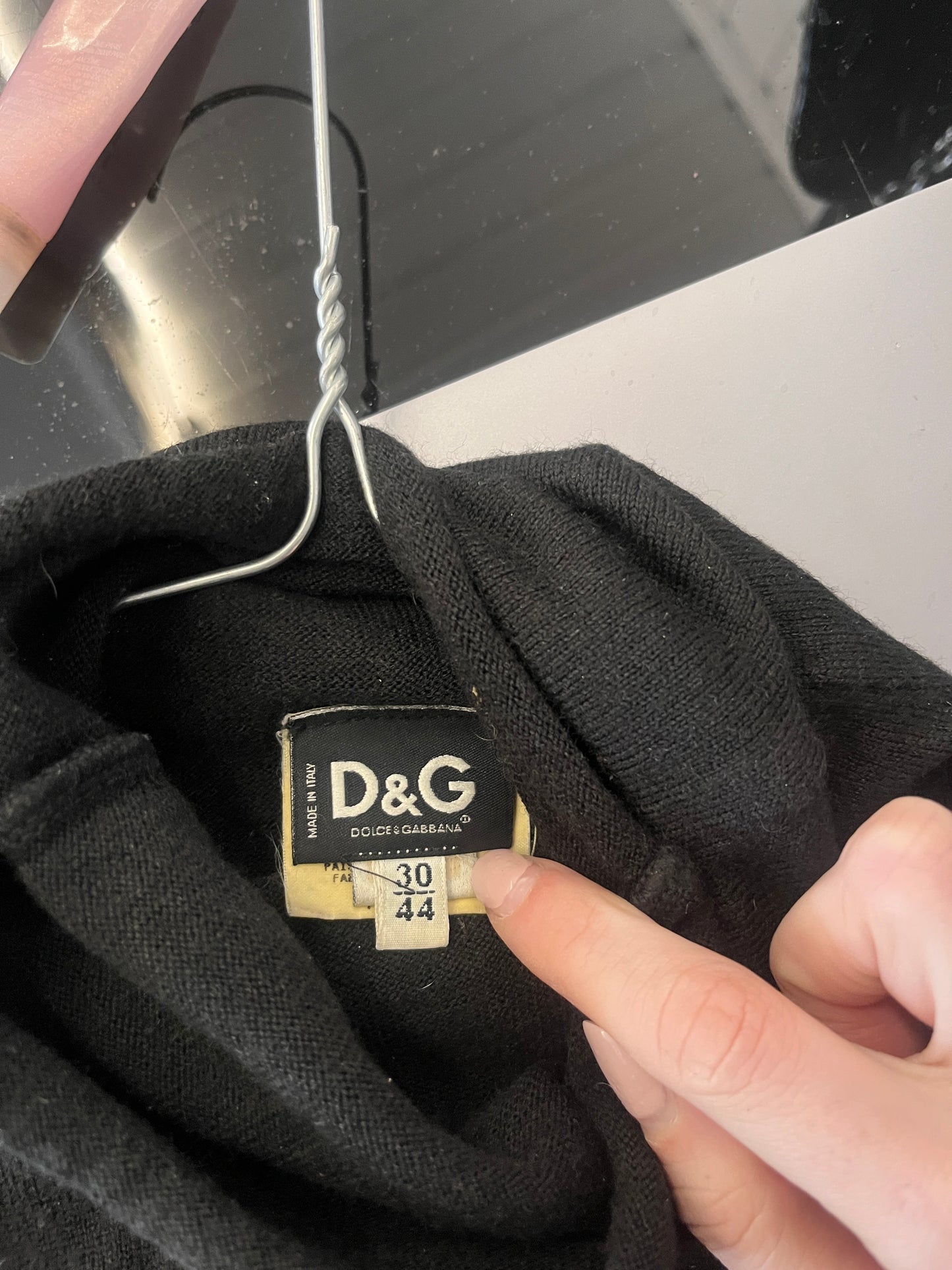 D&G Cropped Turtleneck Knit #12214
