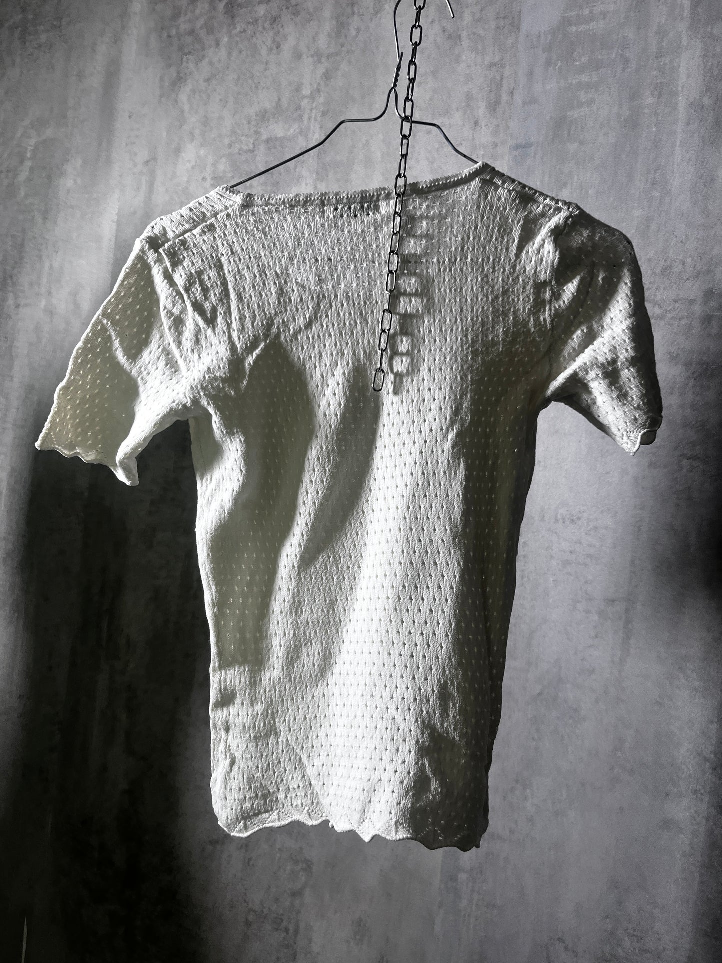 Soft Coquette Pointelle Tee #10752