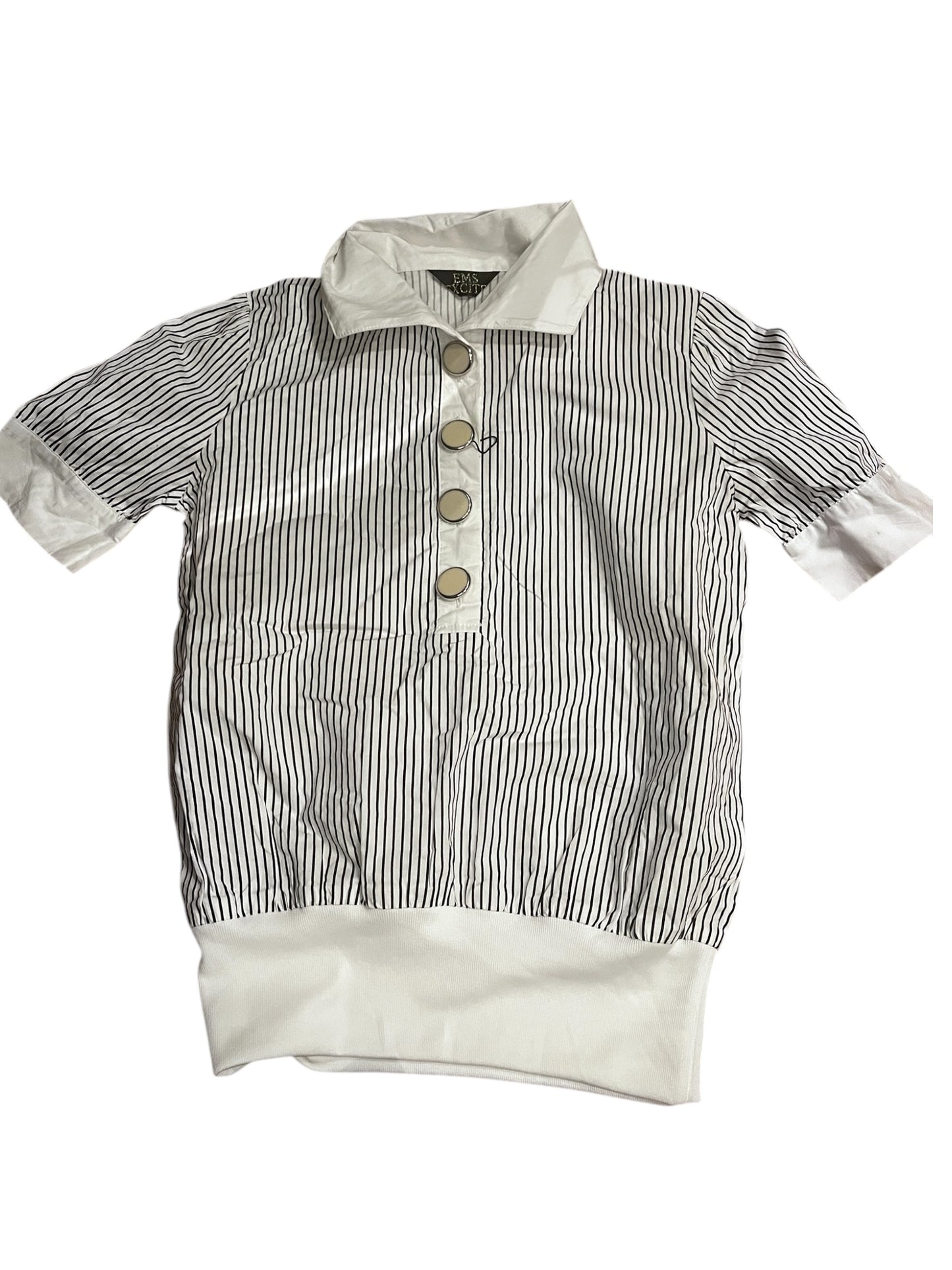Pinstripe 2000s Shirt #7323