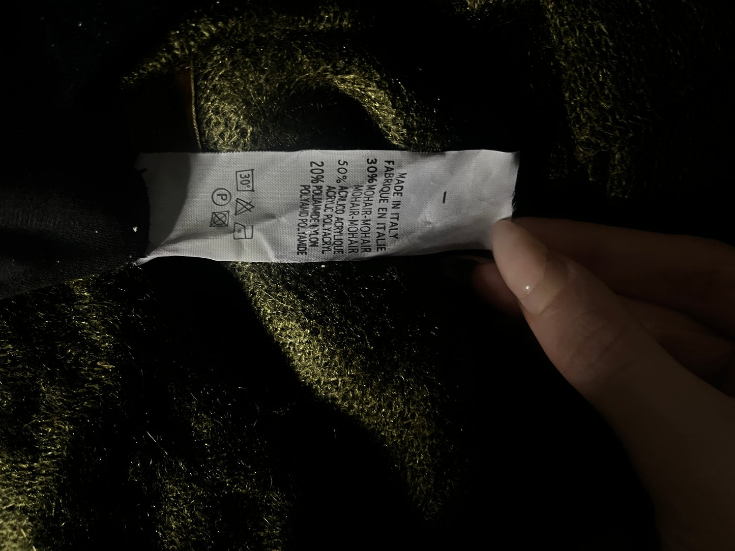 Boosley Italian Y2K Mohair Wrap Mini Skirt #11084