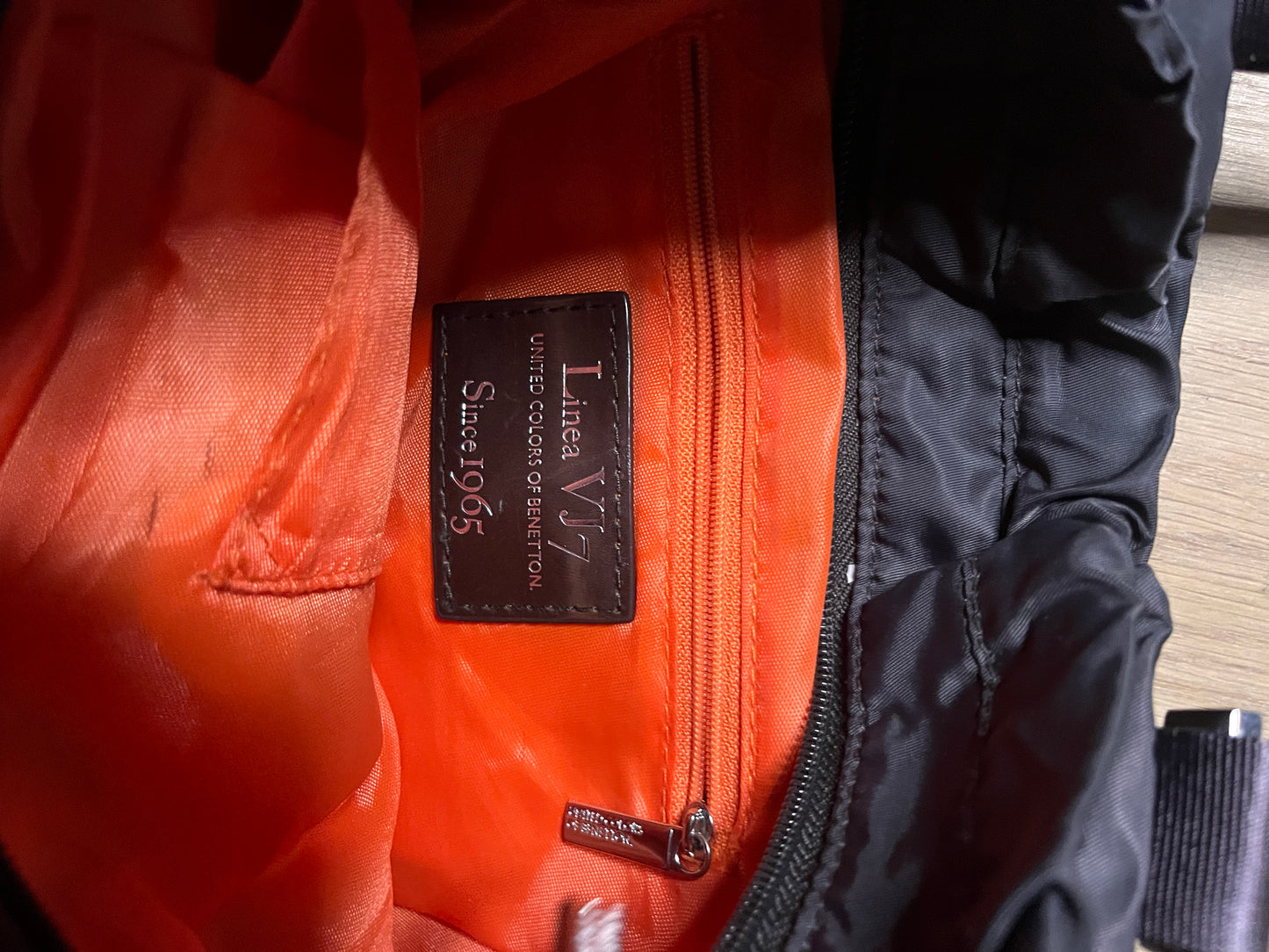 Benetton Nylon Utility Shoulder Bag #12034