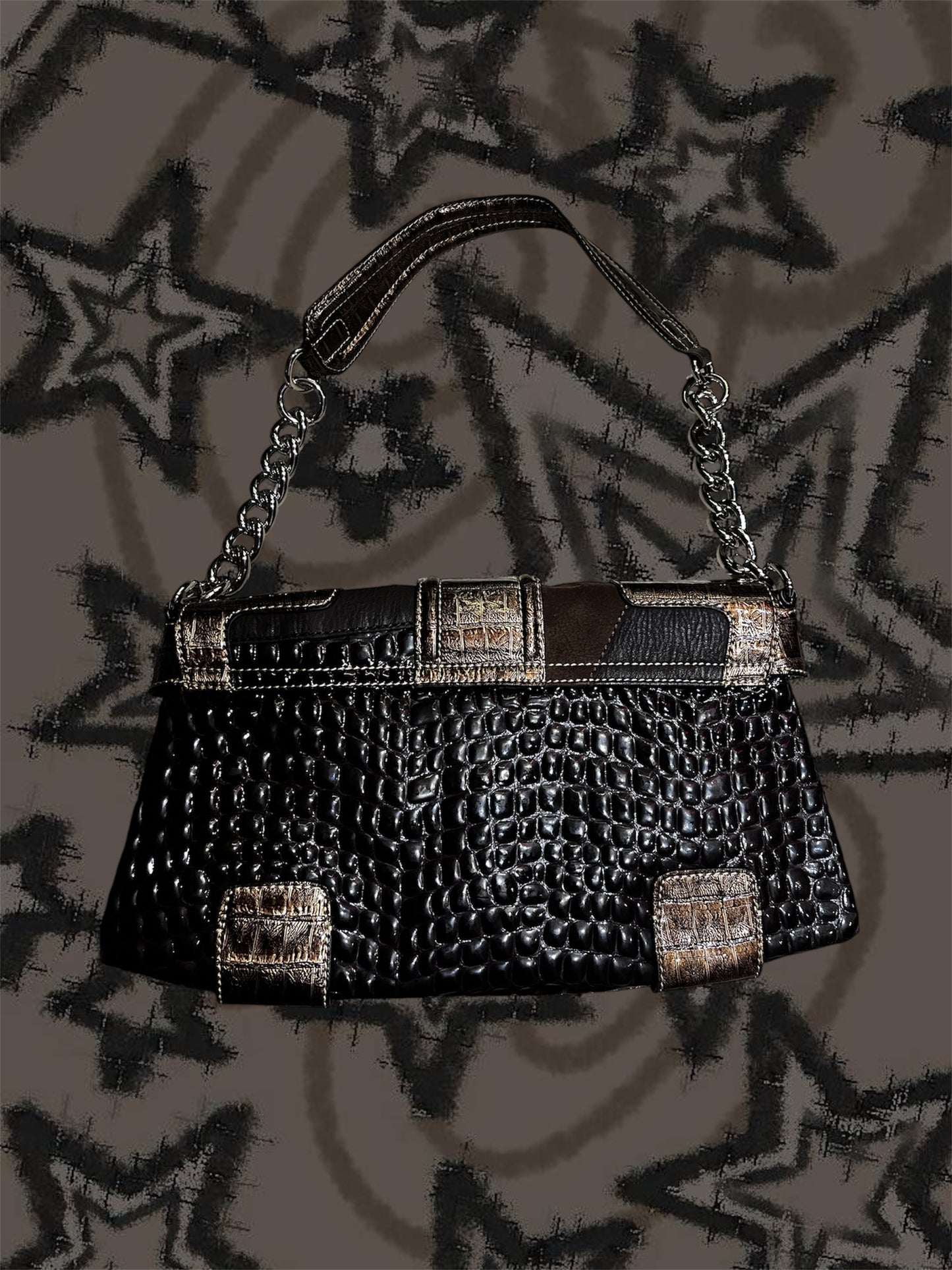 Guess Patchwork Bag #6046