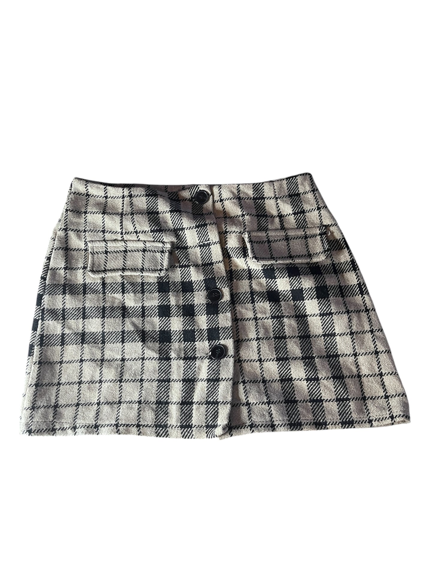 Plaid Skirt #6491