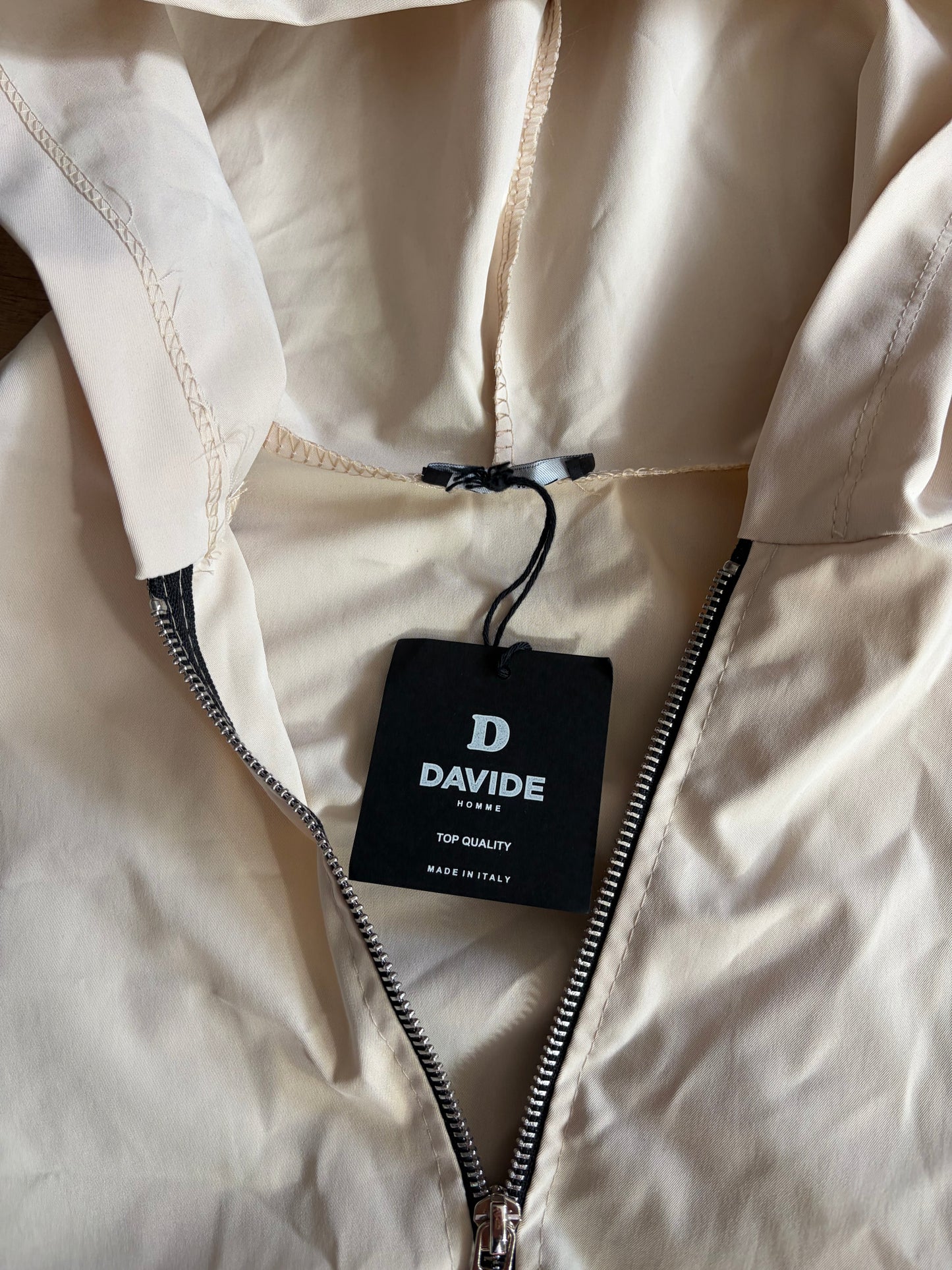 Davide Homme Lightweight Hooded Technical Jacket
#13242