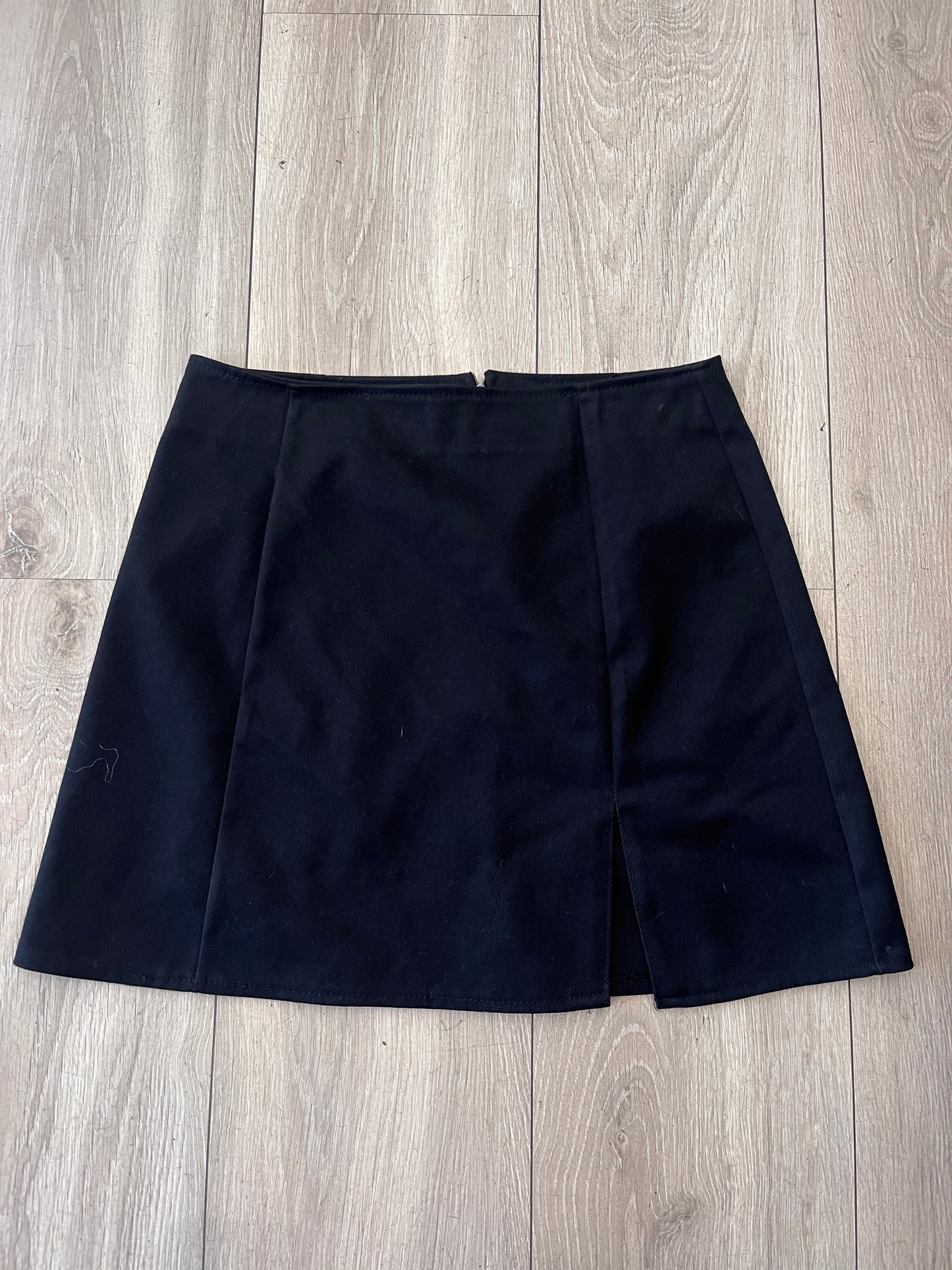 Minimal Wrap Mini Skirt #12962