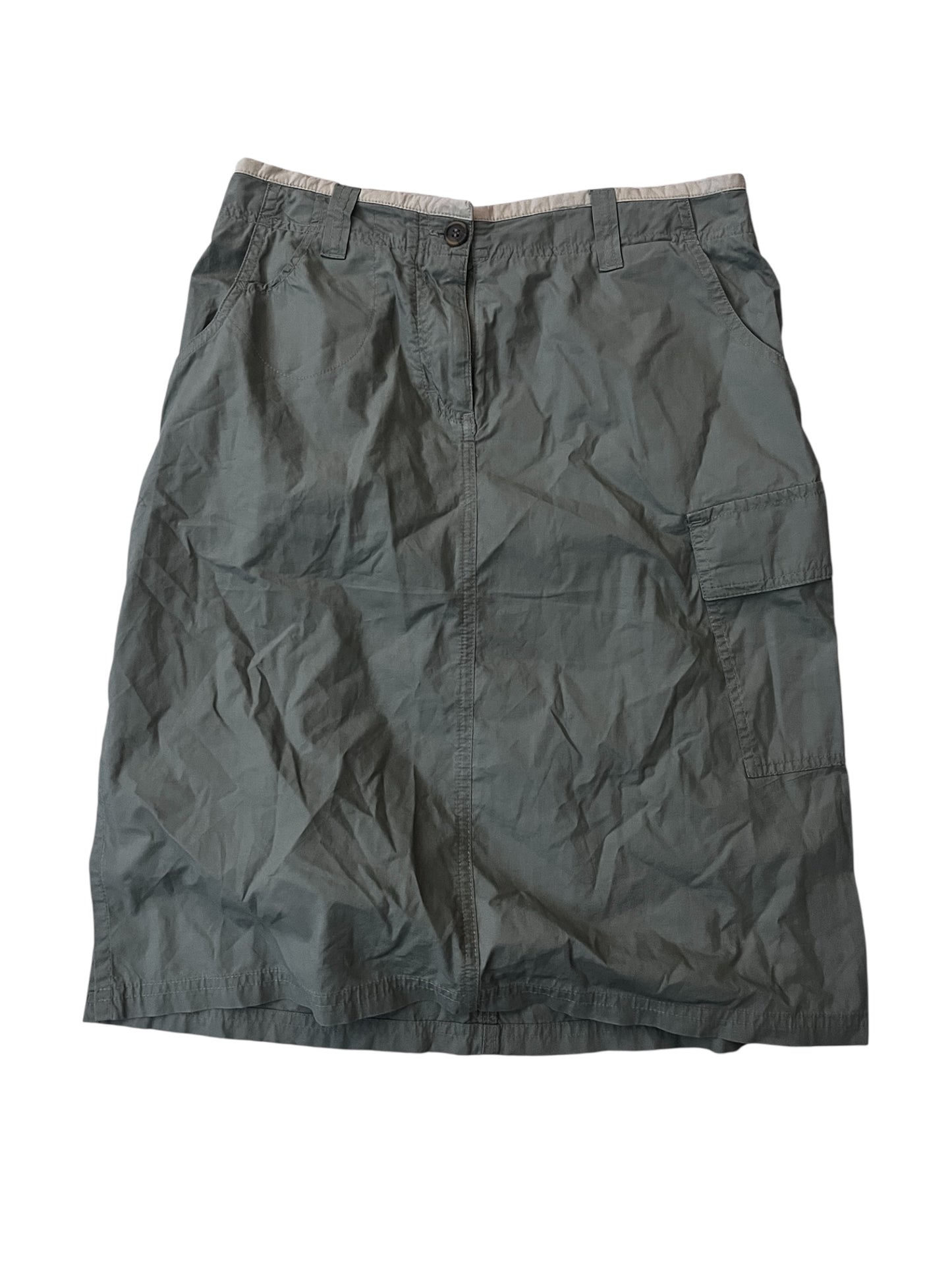 Cargo Midi Skirt #9207