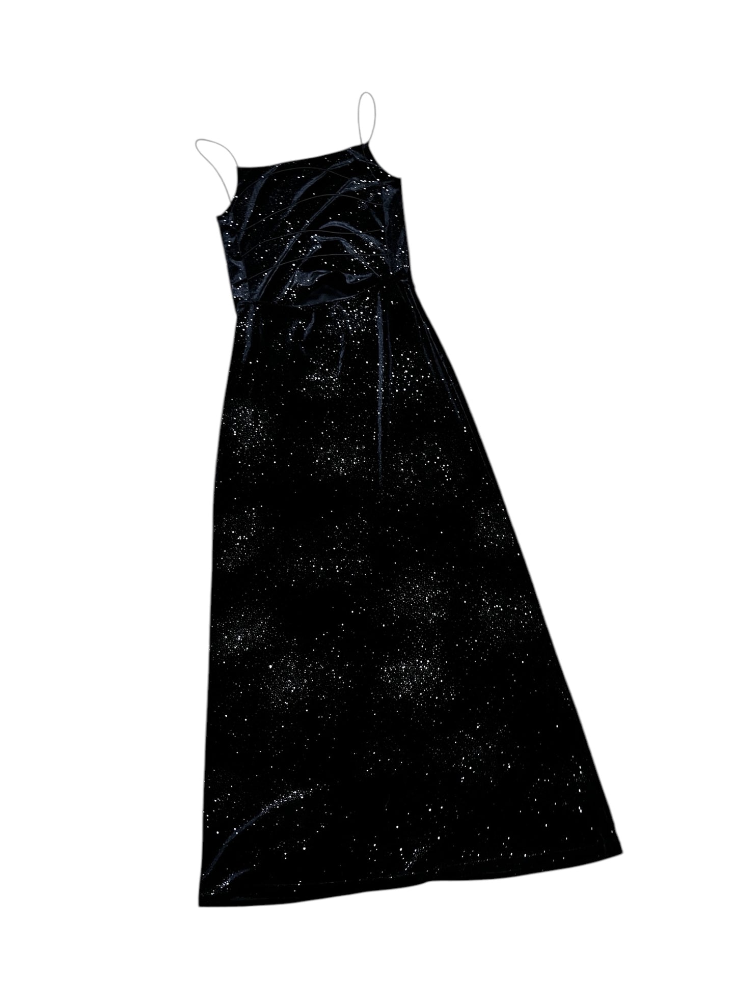 Sparling Velvet Evening Dress #7115