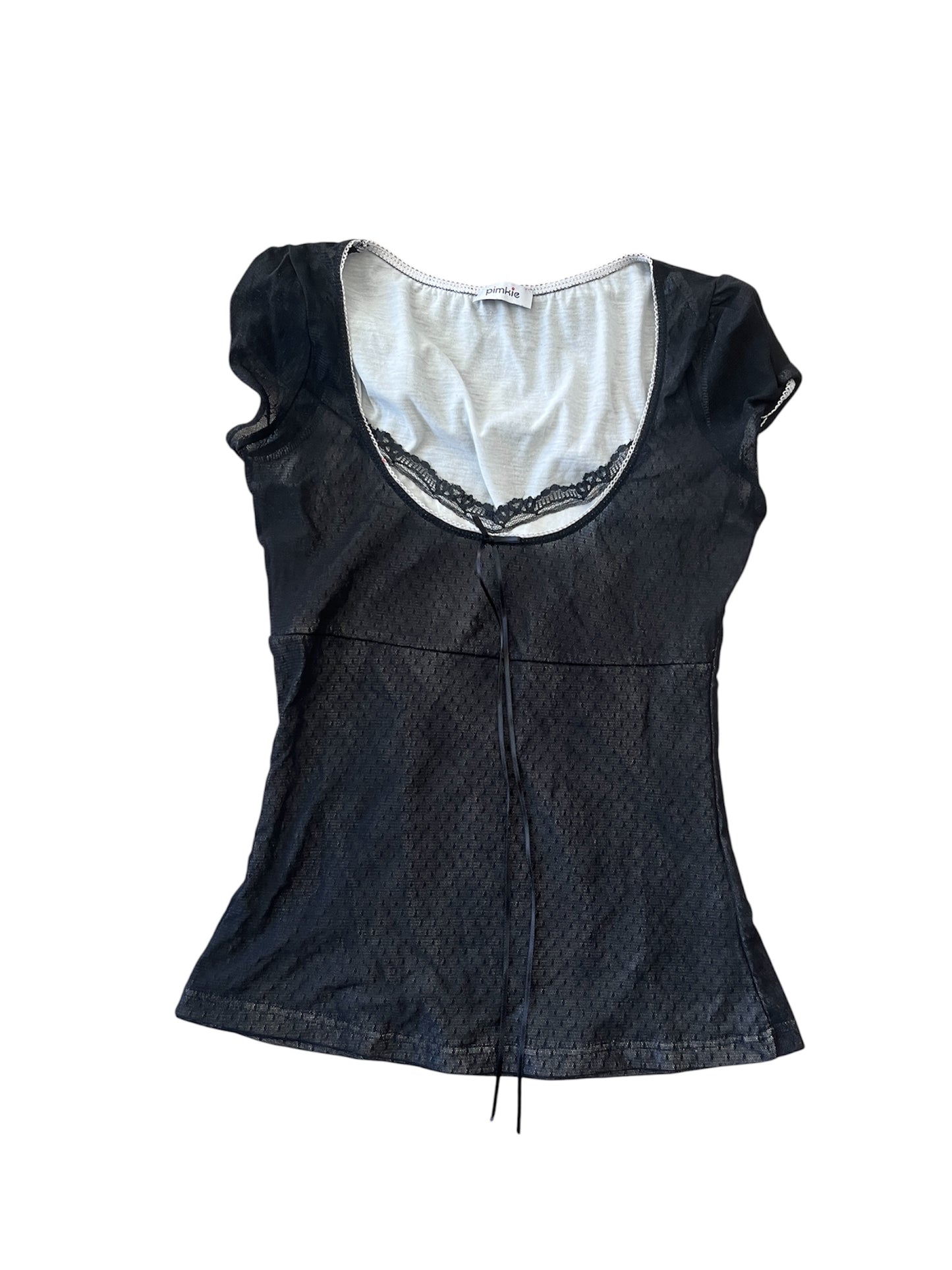 Pimkie Lace Trim Top #12786