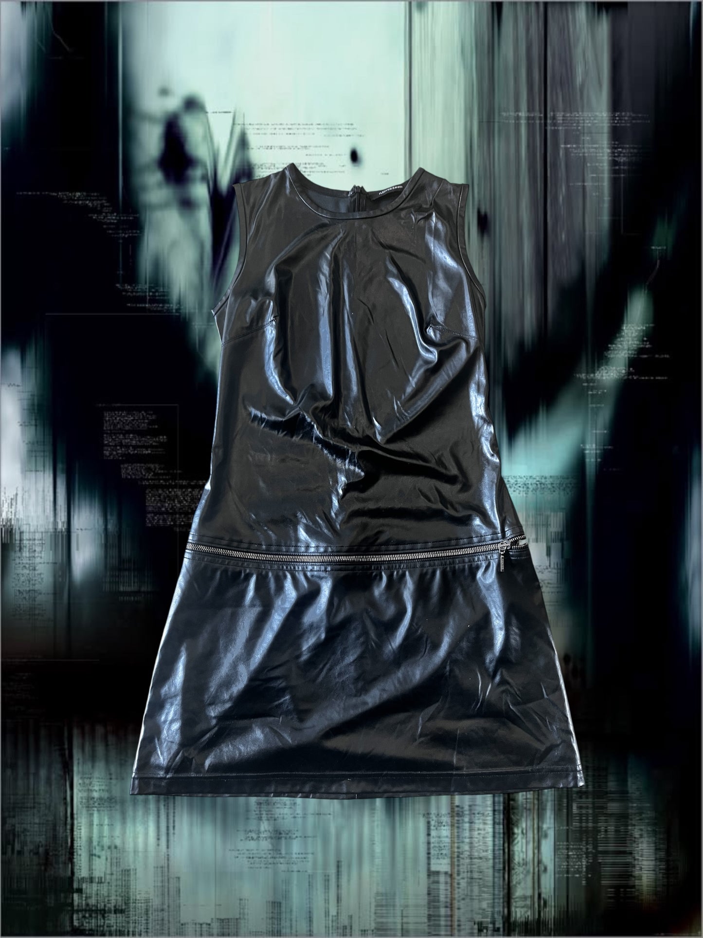 Plein Sud Vinyl Dress #8987