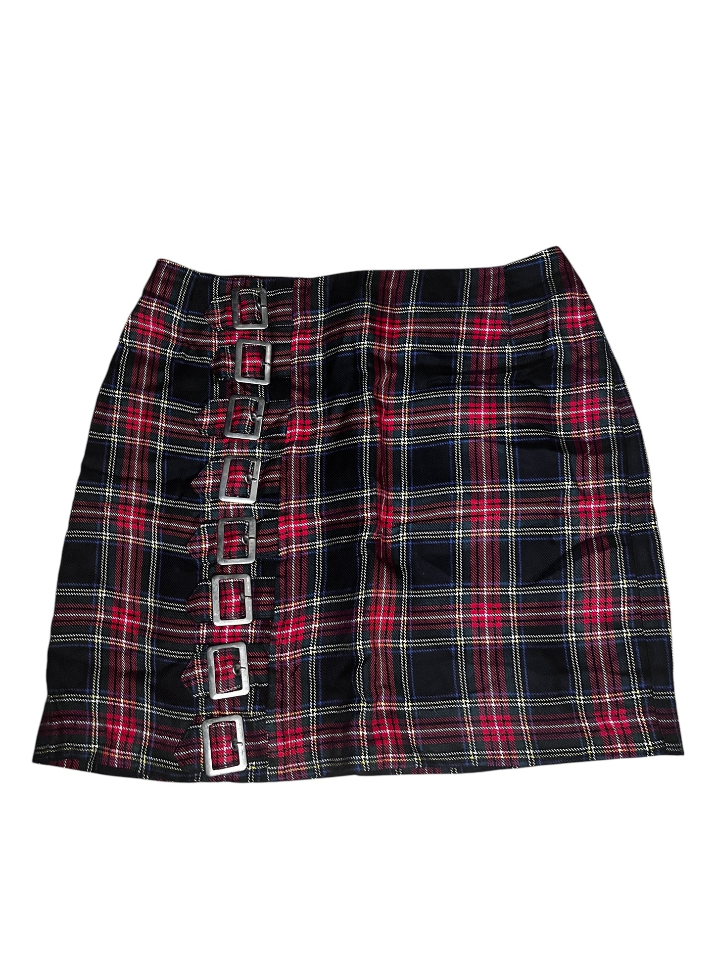 Plaid Punk Skirt #7325