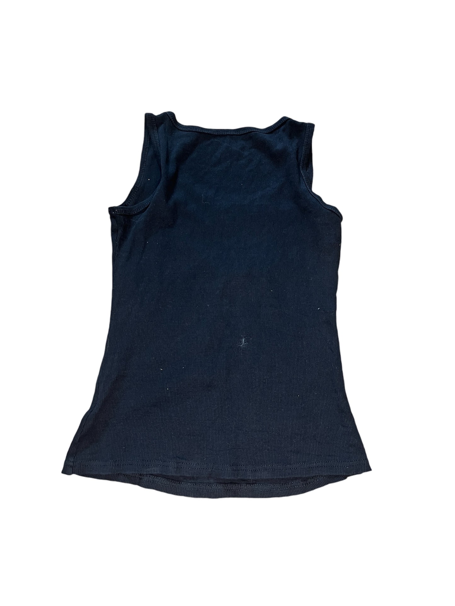 Rhinestone Paris Tank S #5539