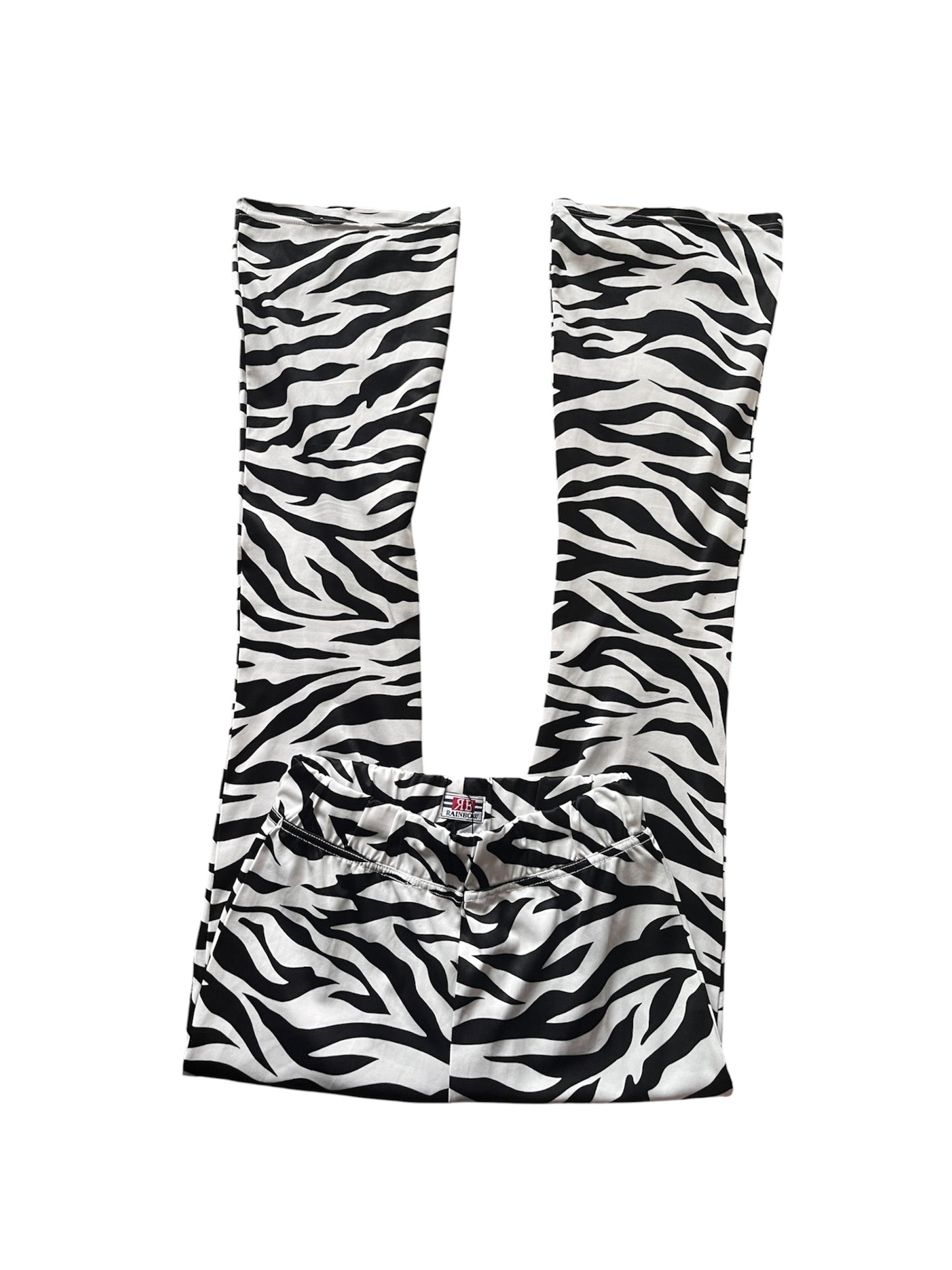 Zebra Flare Pants #12598