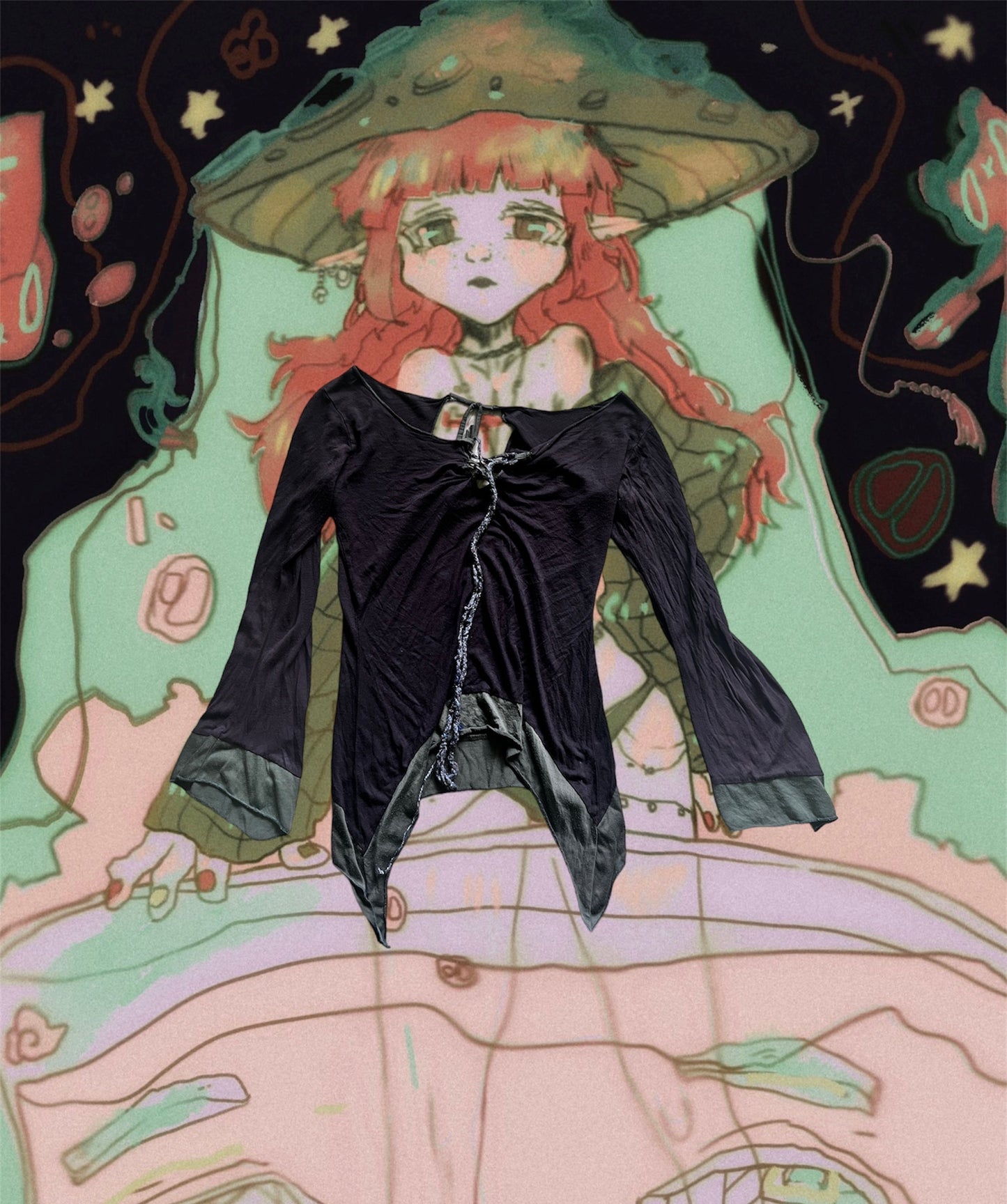 Fairy Vintage Cardigan top