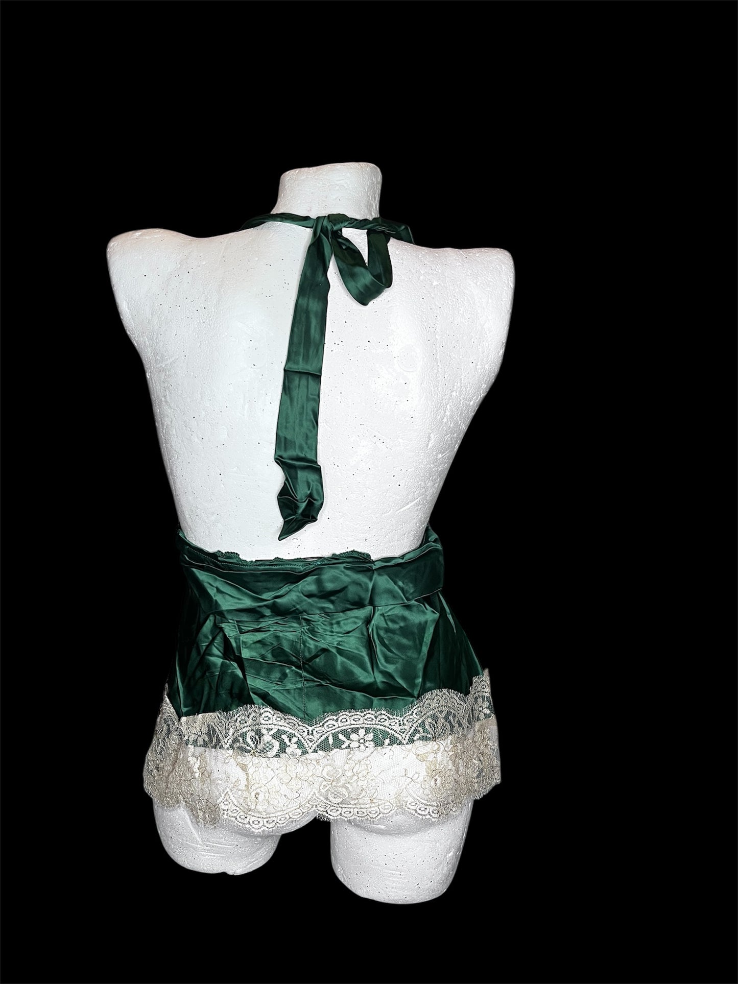 Festive Halterneck Satin Top #6924