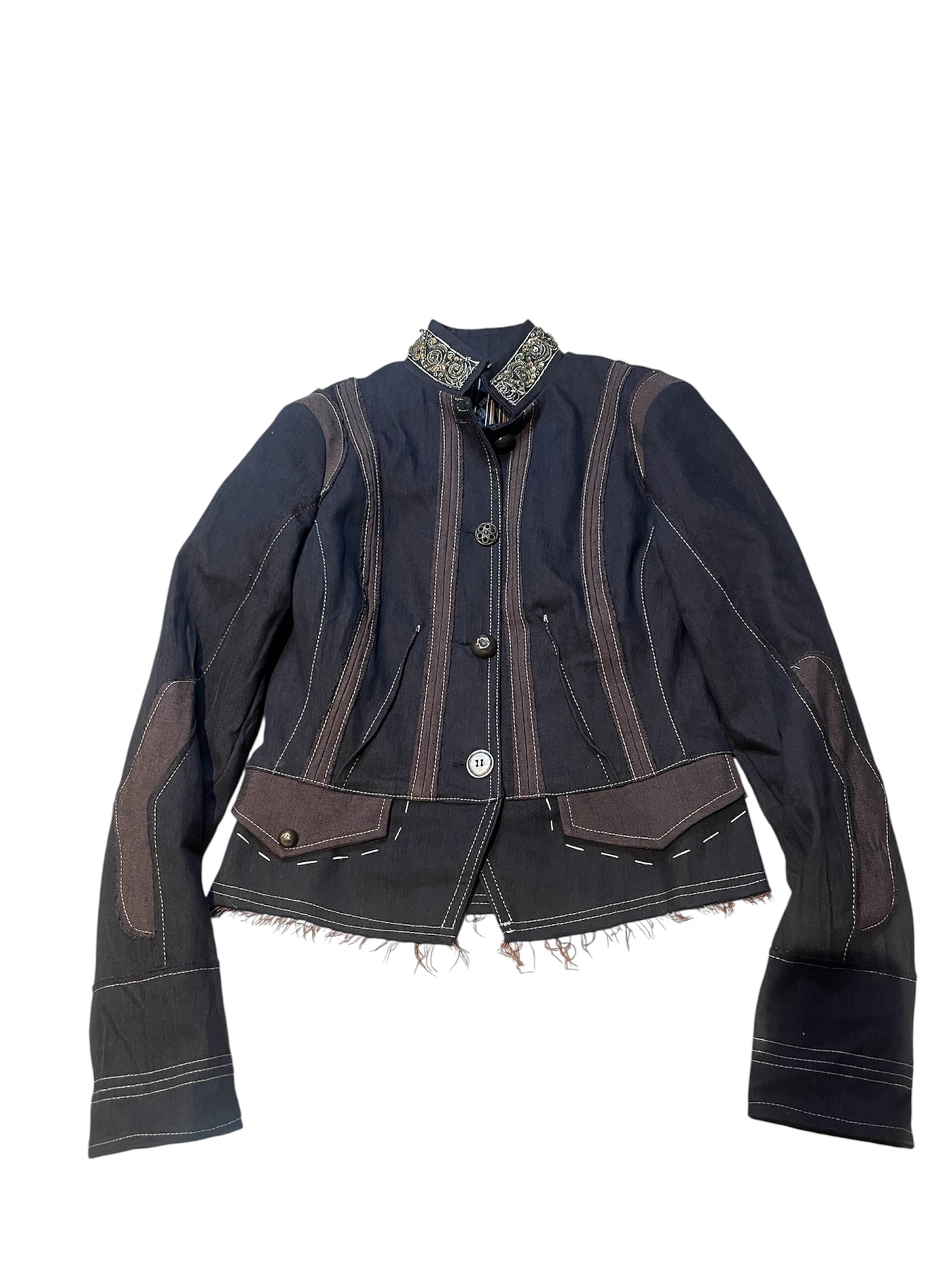 Rinascimento Embellished Cropped Jacket #11821