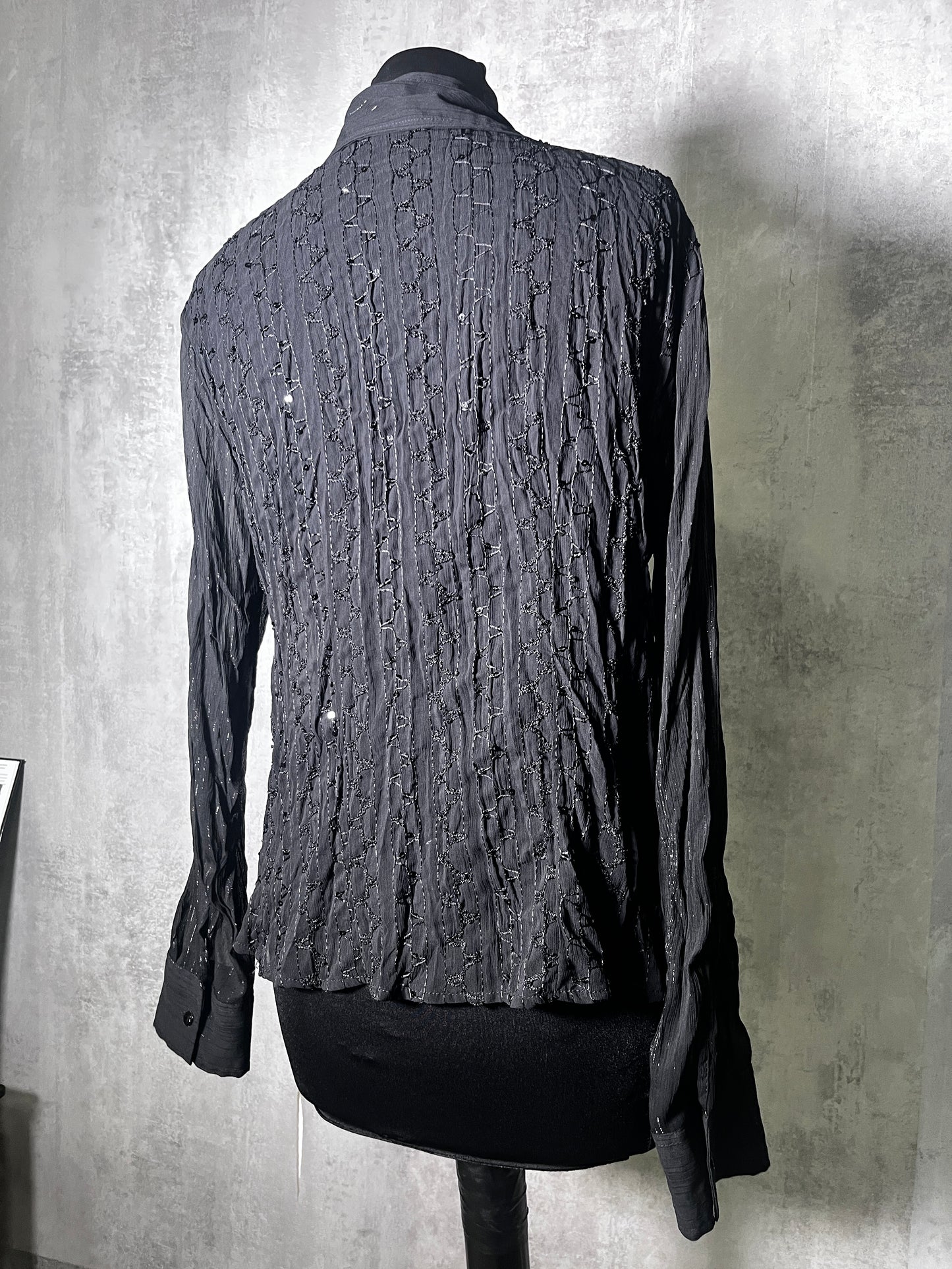 2000s gothic shirt #