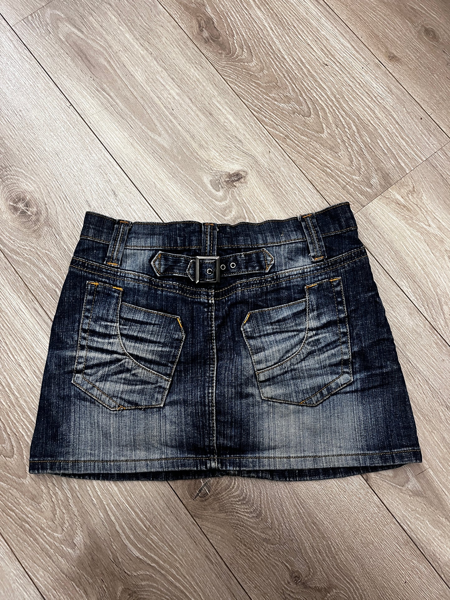 Denim Mini Skirt #6250