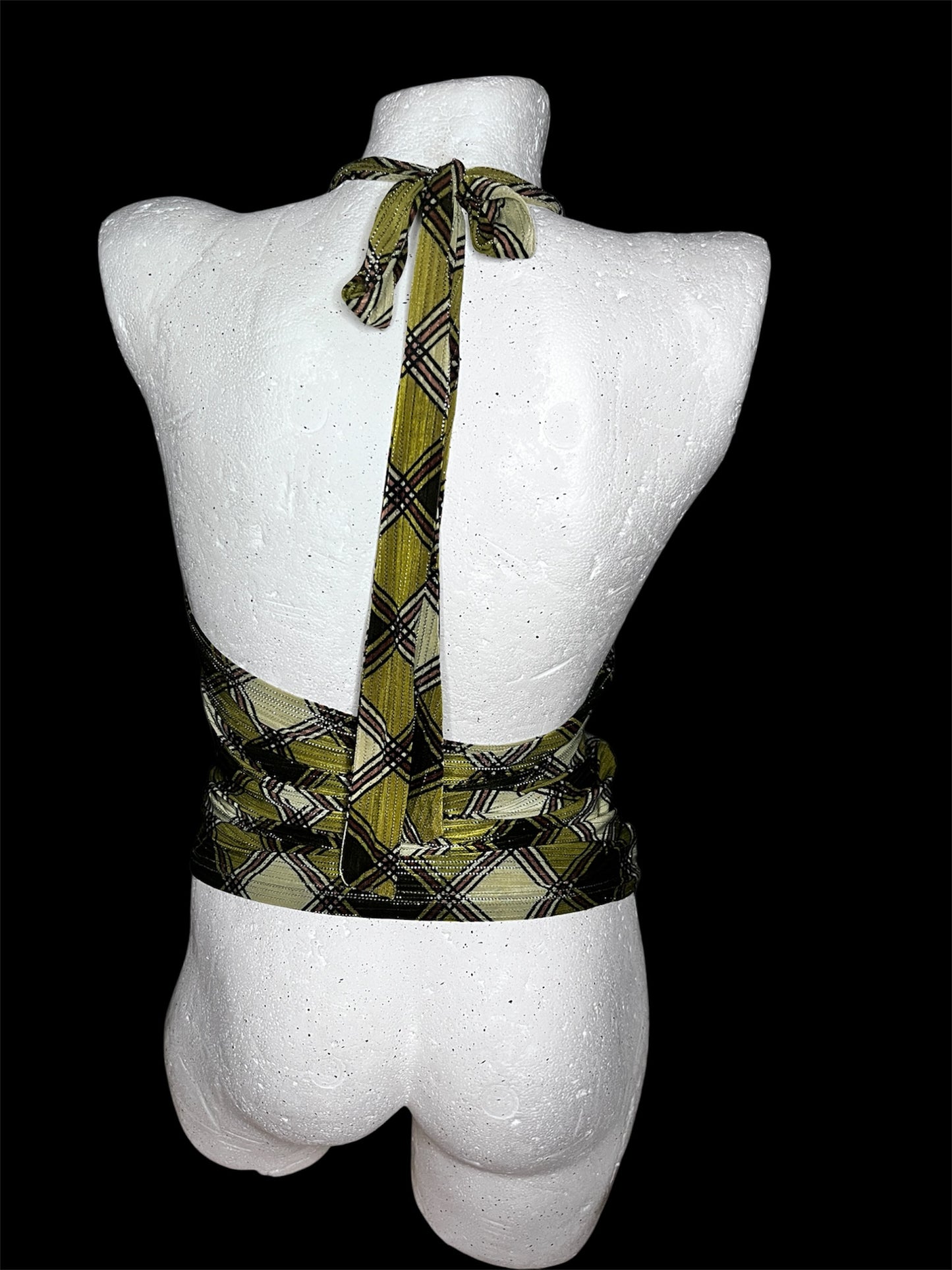 Shimmering Green Halterneck #5756