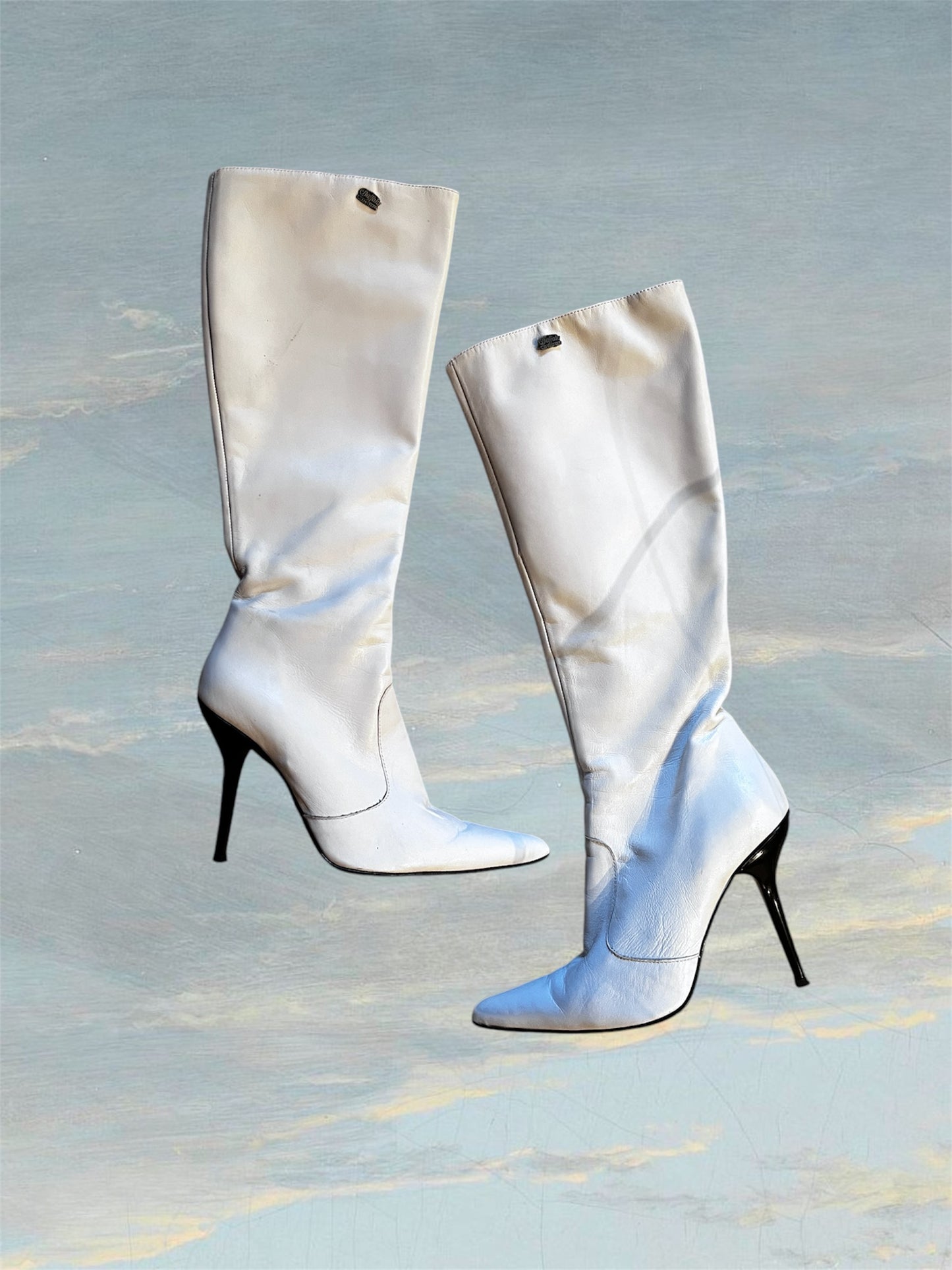 Futuristic Alien Boots #5660
