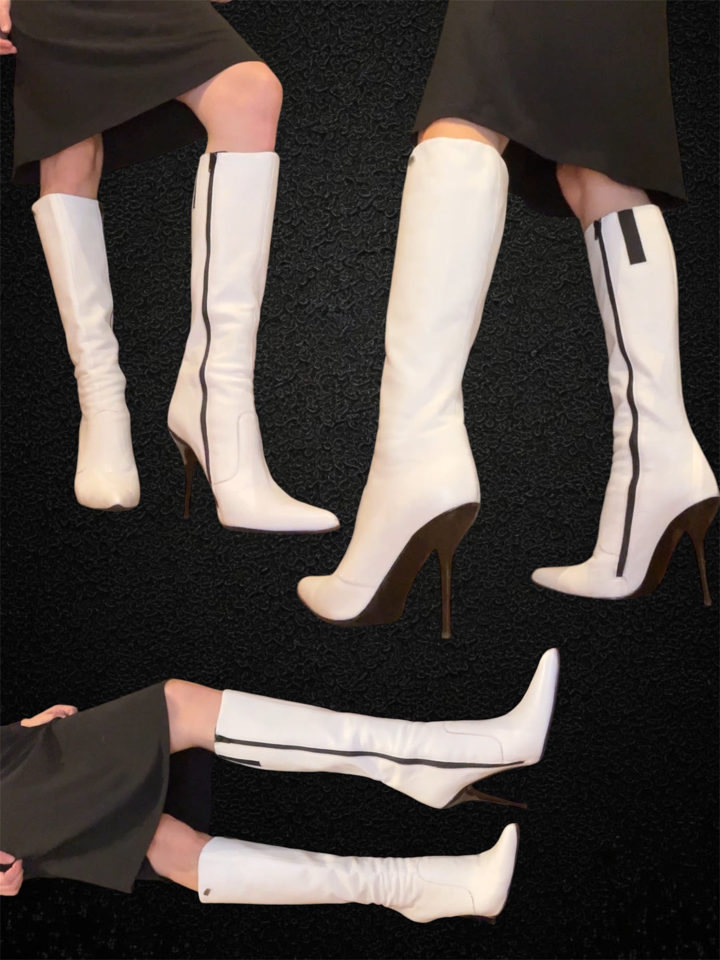 Futuristic Alien Boots #5660