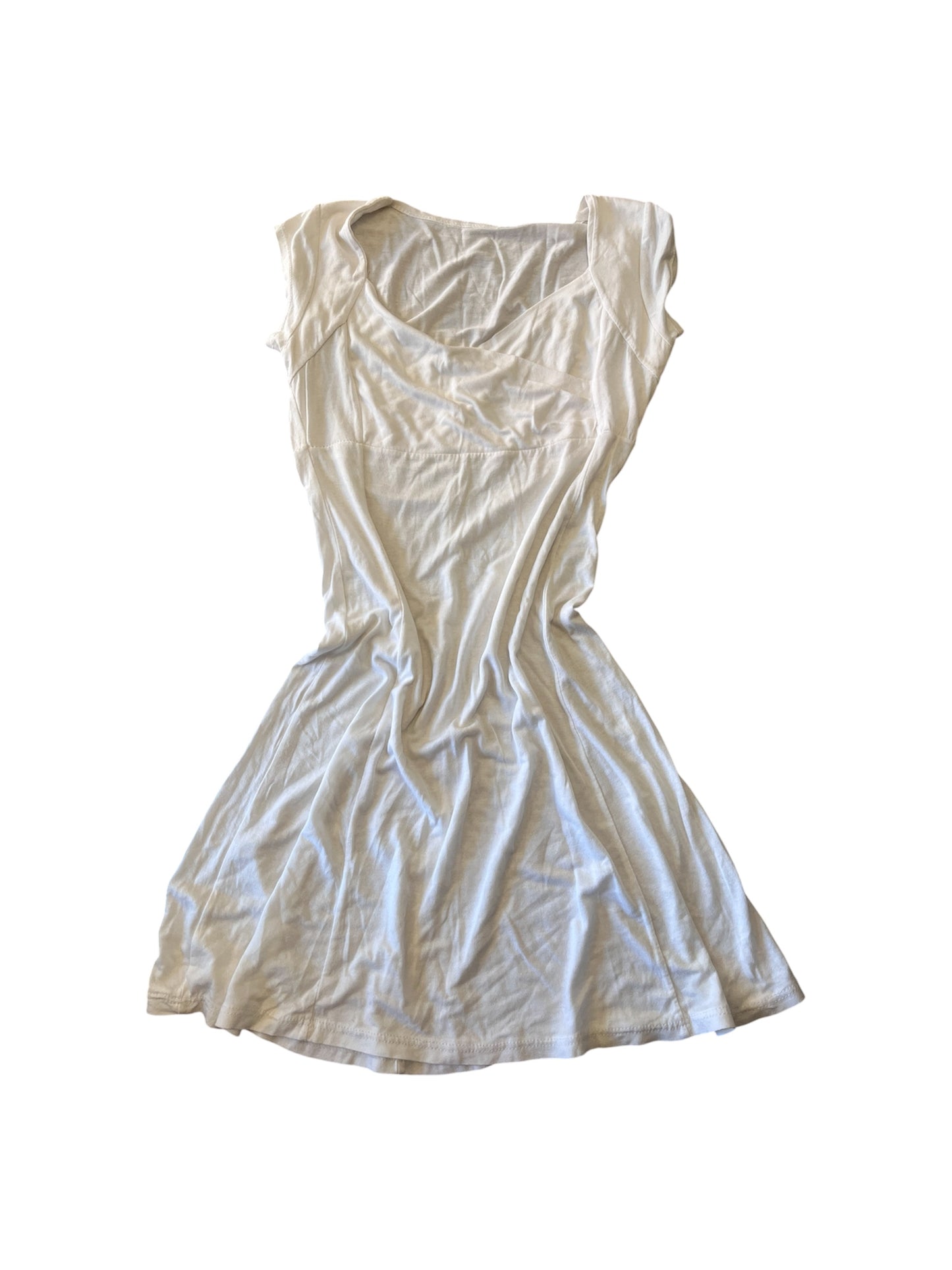 Ivory Mini Dress #12776
