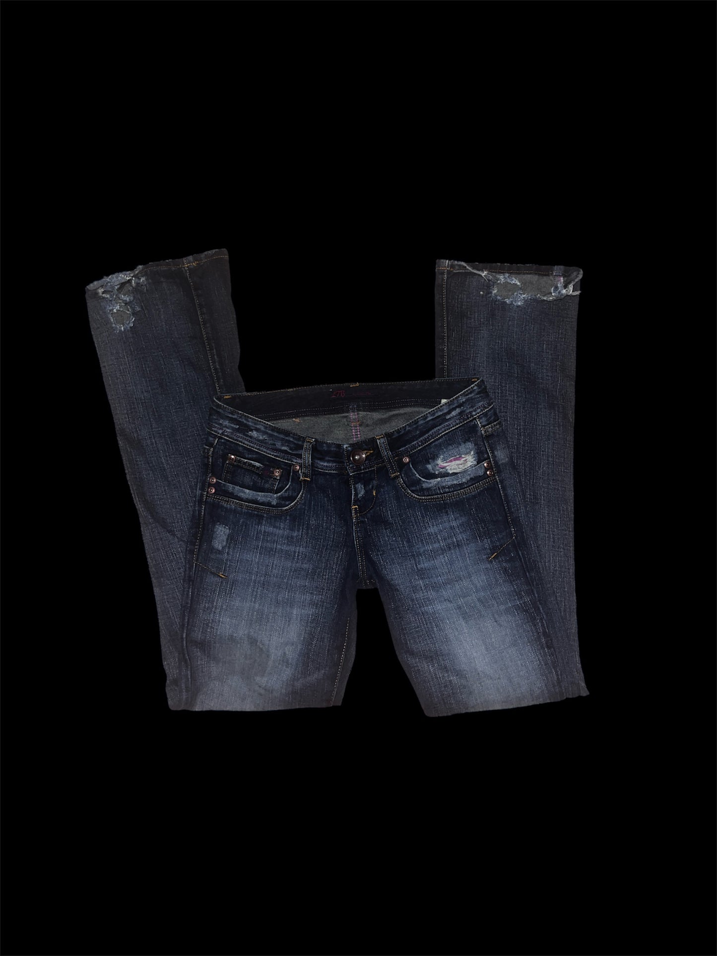 Bootcut Lowflare Jeans W27 L34 #5636