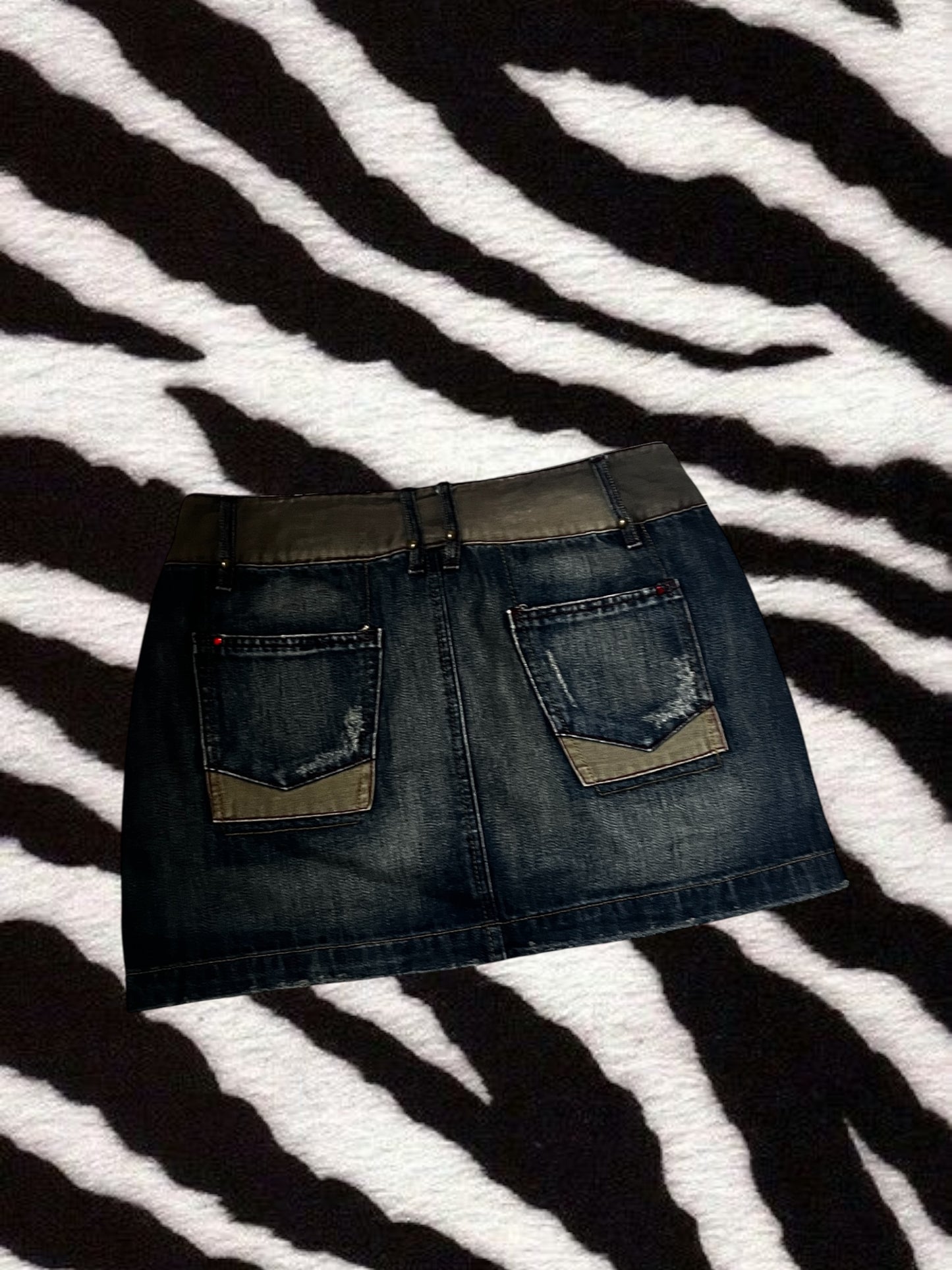 Denim Skirt #8922