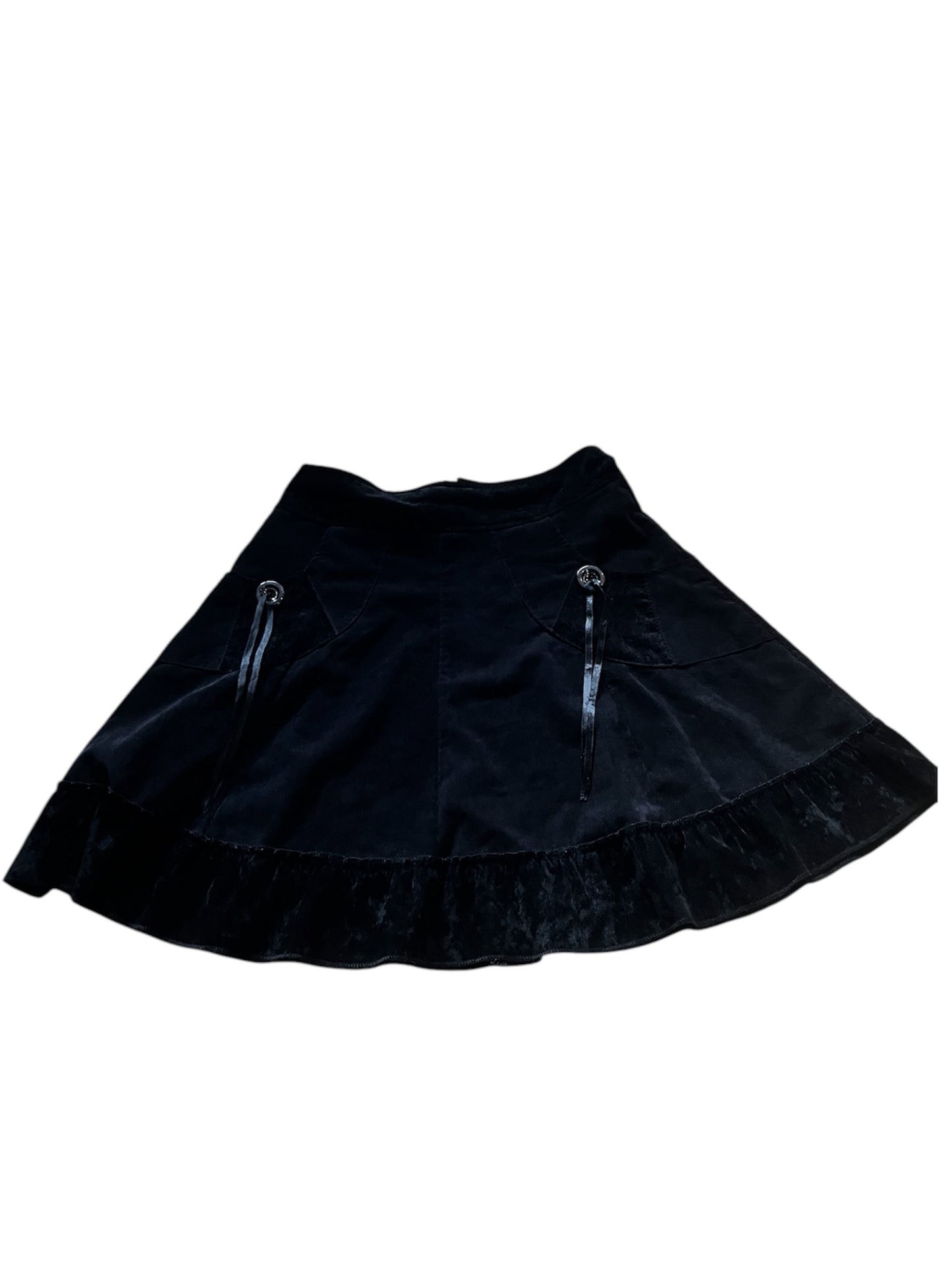 Gothic Velvet Skirt #6123