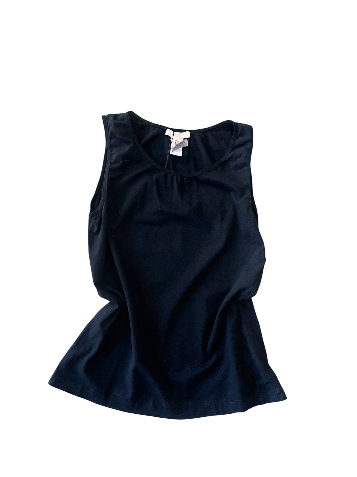 Roberto Cavalli Fitted Black Tank #12444