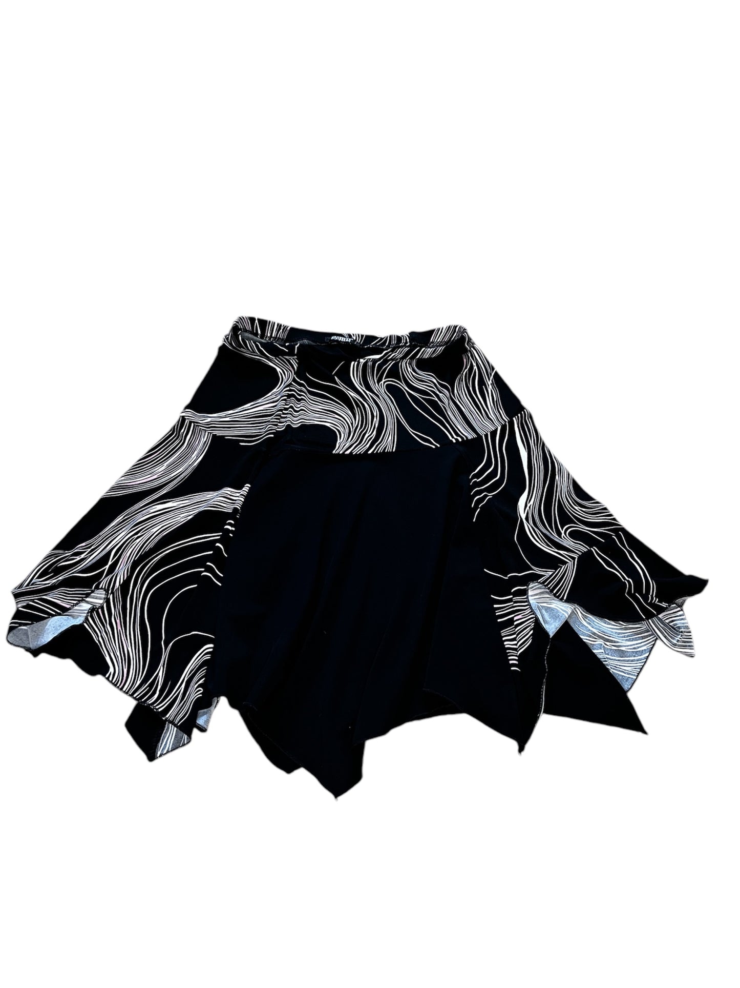 2000s Asymmetrical Skirt S #5535