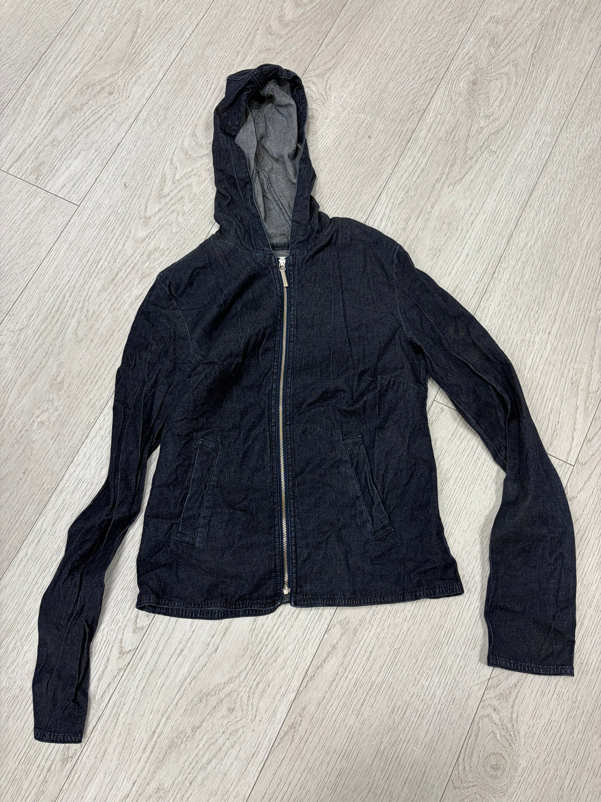 Moschino Jeans Denim Hooded Jacket #13327