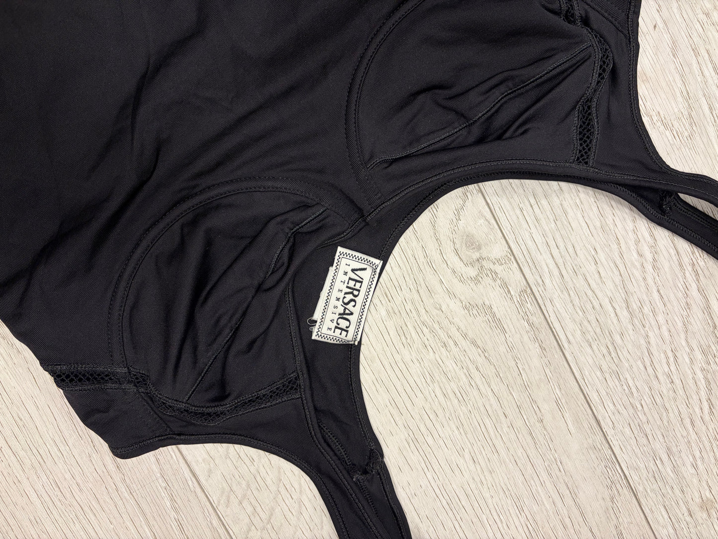 Vintage Versace Intensive Bustier Mini Dress #13331