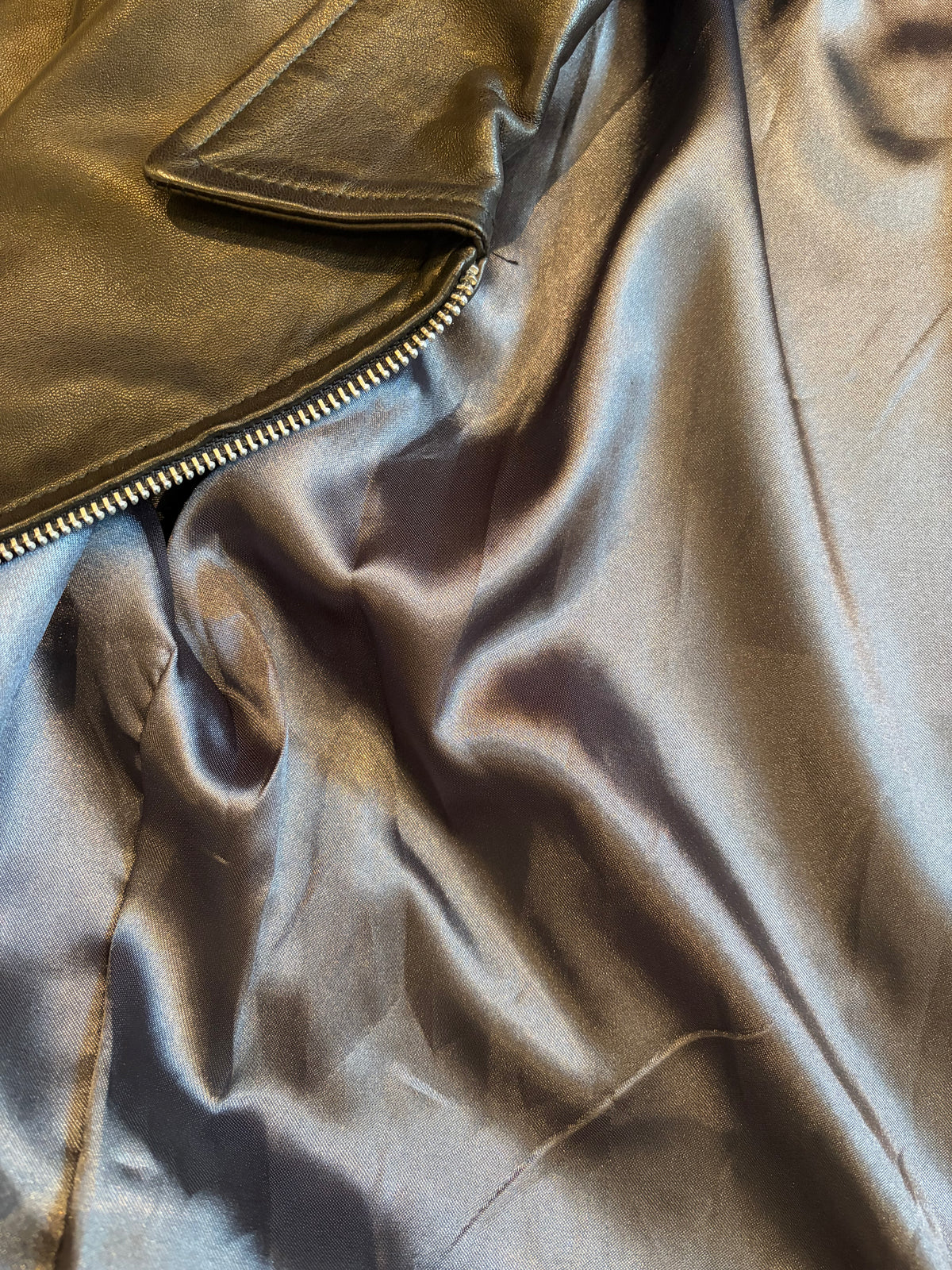 Aqua Leather Paris Lambskin Jacket #13388