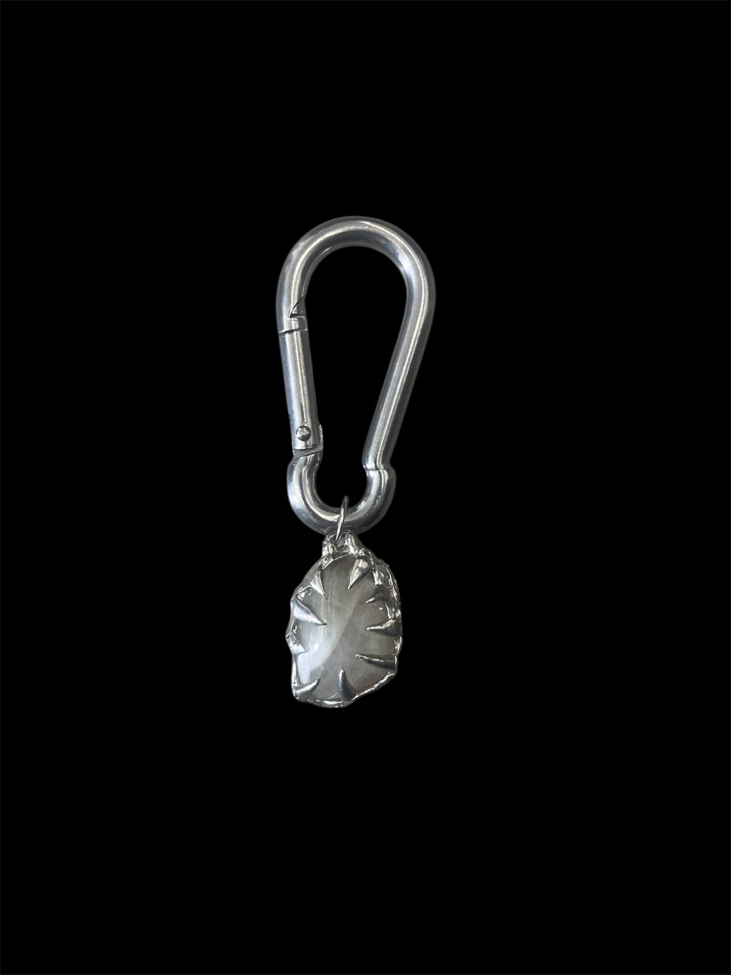 Moonstone Carabiner Charm — #12876