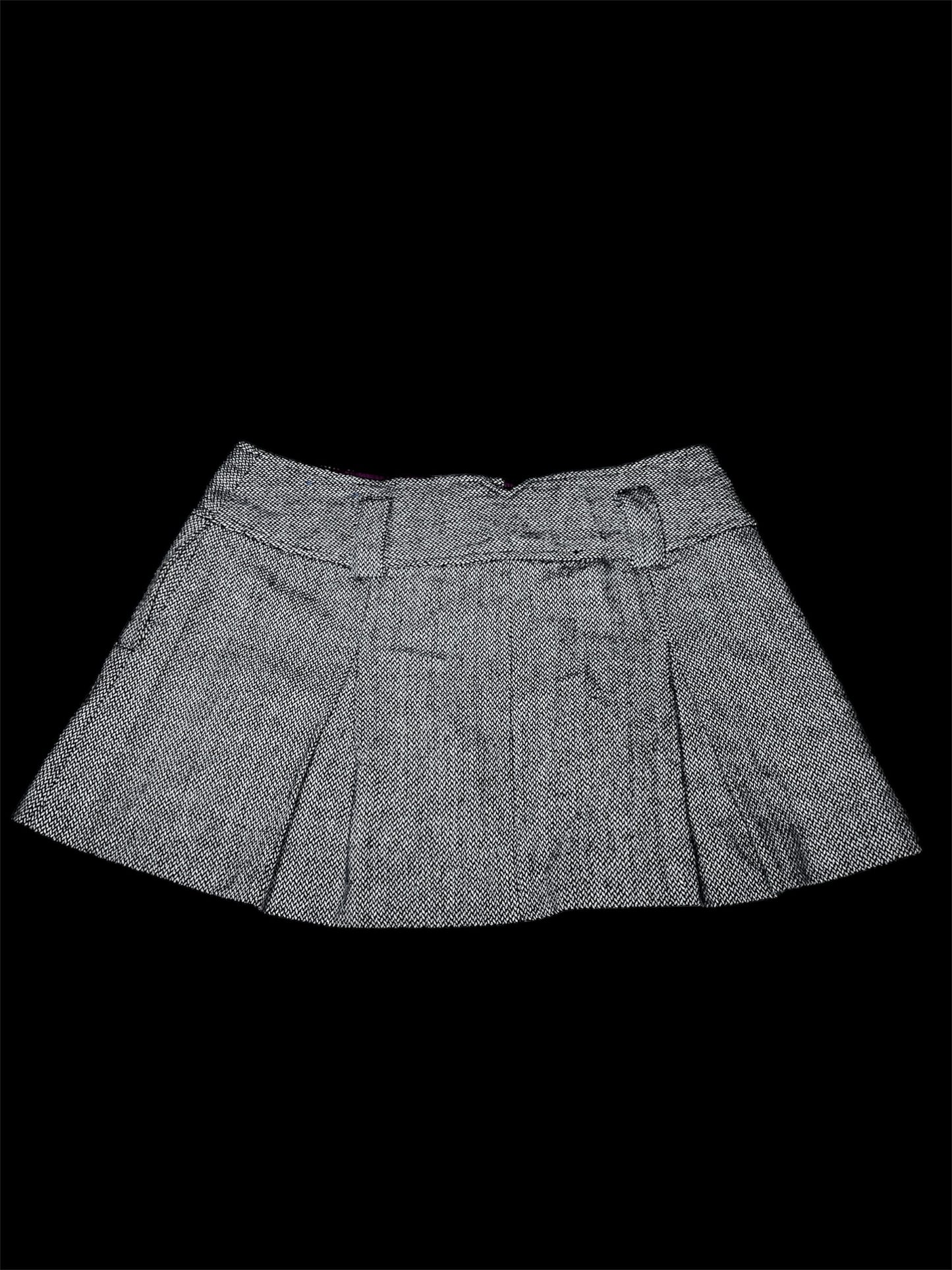 Wool Mini Skirt #6147