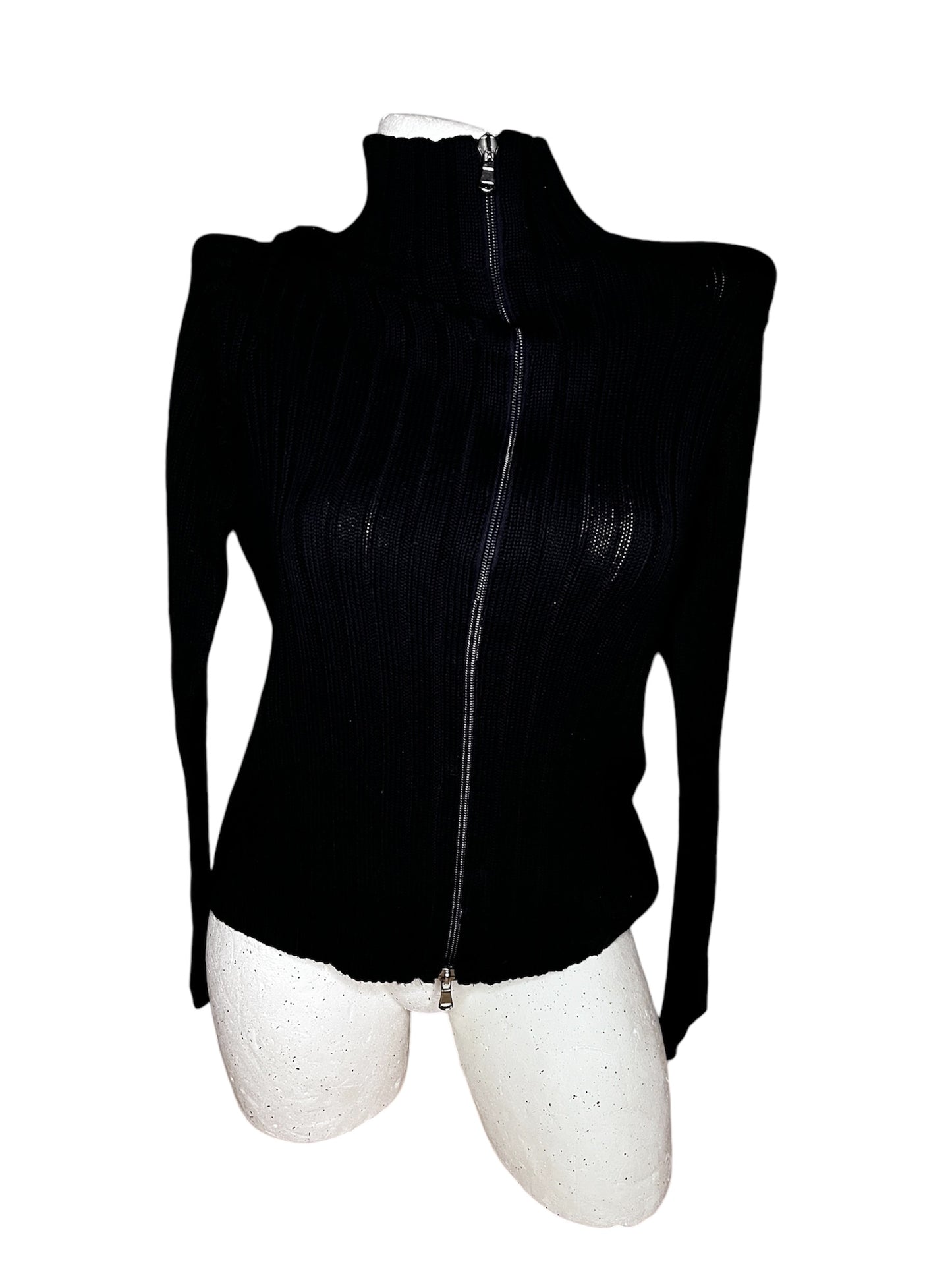 Benetton Double Zip Cotton Jacket #5753