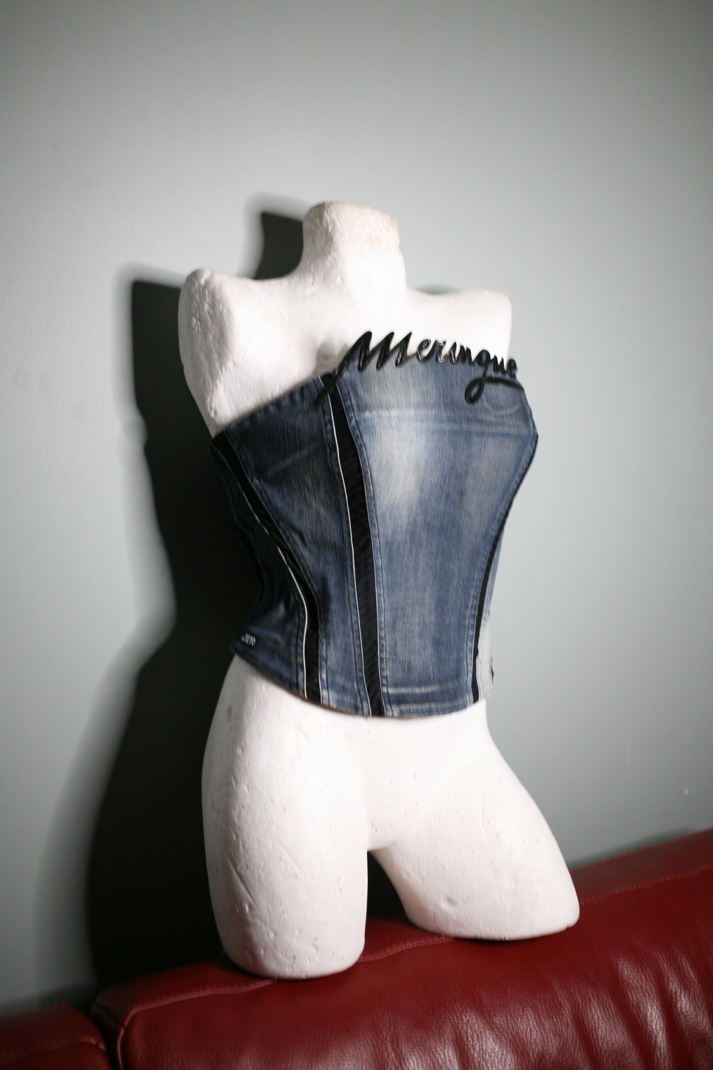 Miss Sixty Archive Denim Corset Top #11097