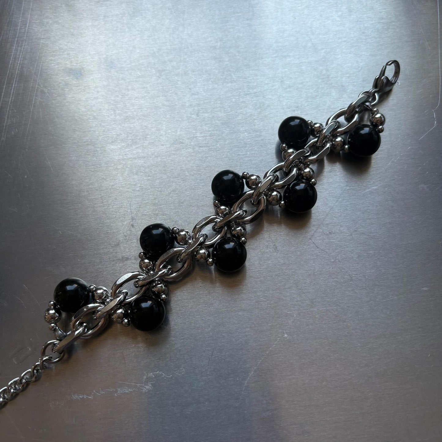 Iron darkness bracelet 666999 #9937