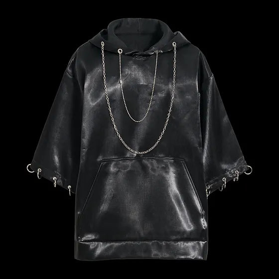 BLACKMIRROR unisex chains hoodie 666999 #2981